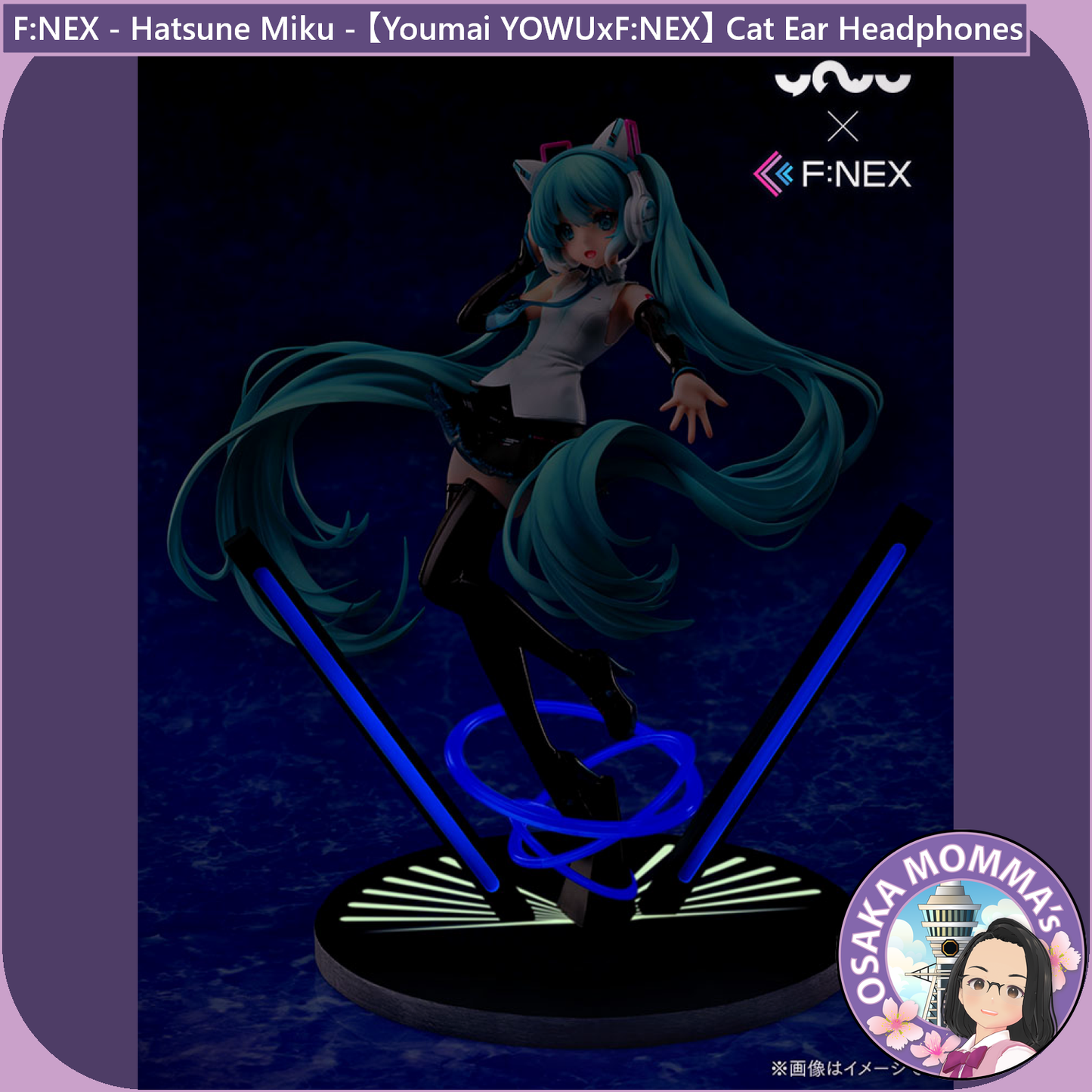 F:Nex - Hatsune Miku - Youmai YOWU x F:NEX Cat Ear Headphones