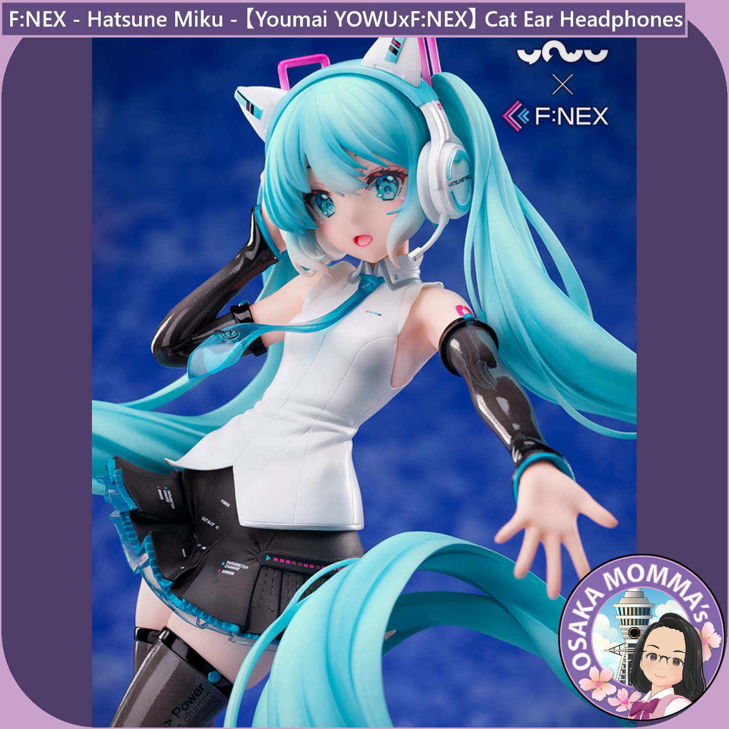 F:Nex - Hatsune Miku - Youmai YOWU x F:NEX Cat Ear Headphones