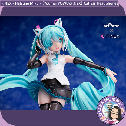 F:Nex - Hatsune Miku - Youmai YOWU x F:NEX Cat Ear Headphones