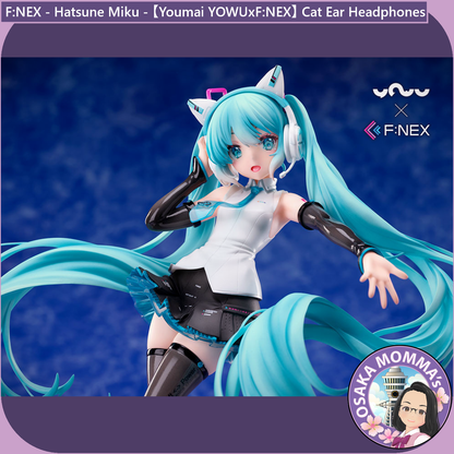 F:Nex - Hatsune Miku - Youmai YOWU x F:NEX Cat Ear Headphones