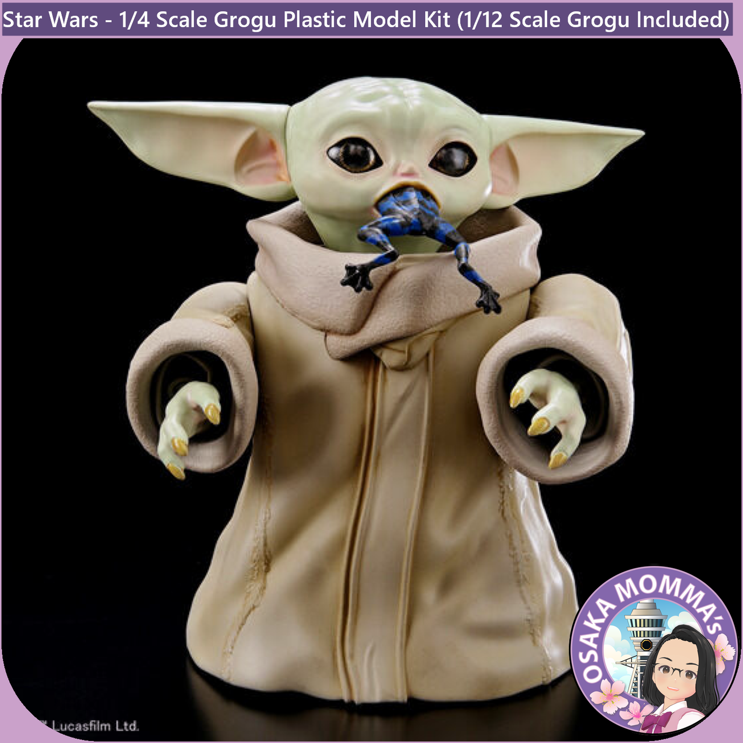 Grogu 1/4 Scale Plastic Model Kit