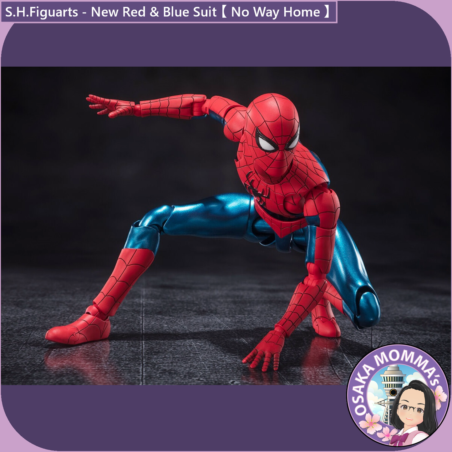 S.H.Figuarts - Spider-Man New Red & Blue Suit【 No Way Home 】