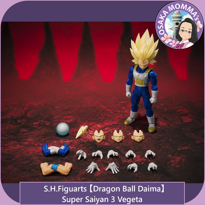 【DB DAIMA】Super Saiyan 3 Vegeta - S.H.Figuarts【Jan.2027】