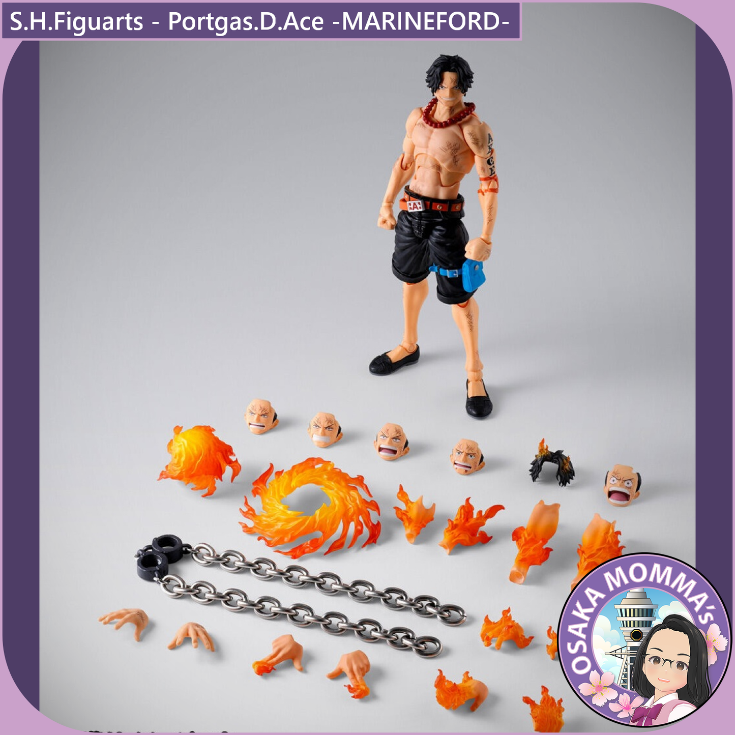 PORTGAS.D.ACE -MARINEFORD- S.H.Figuarts【Oct.2026】