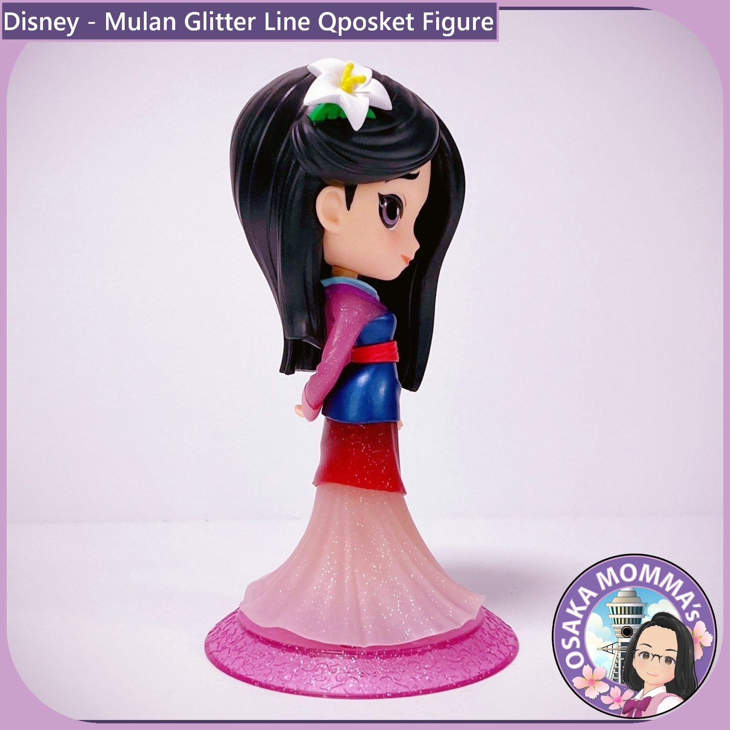 Mulan Glitter Line Qposket