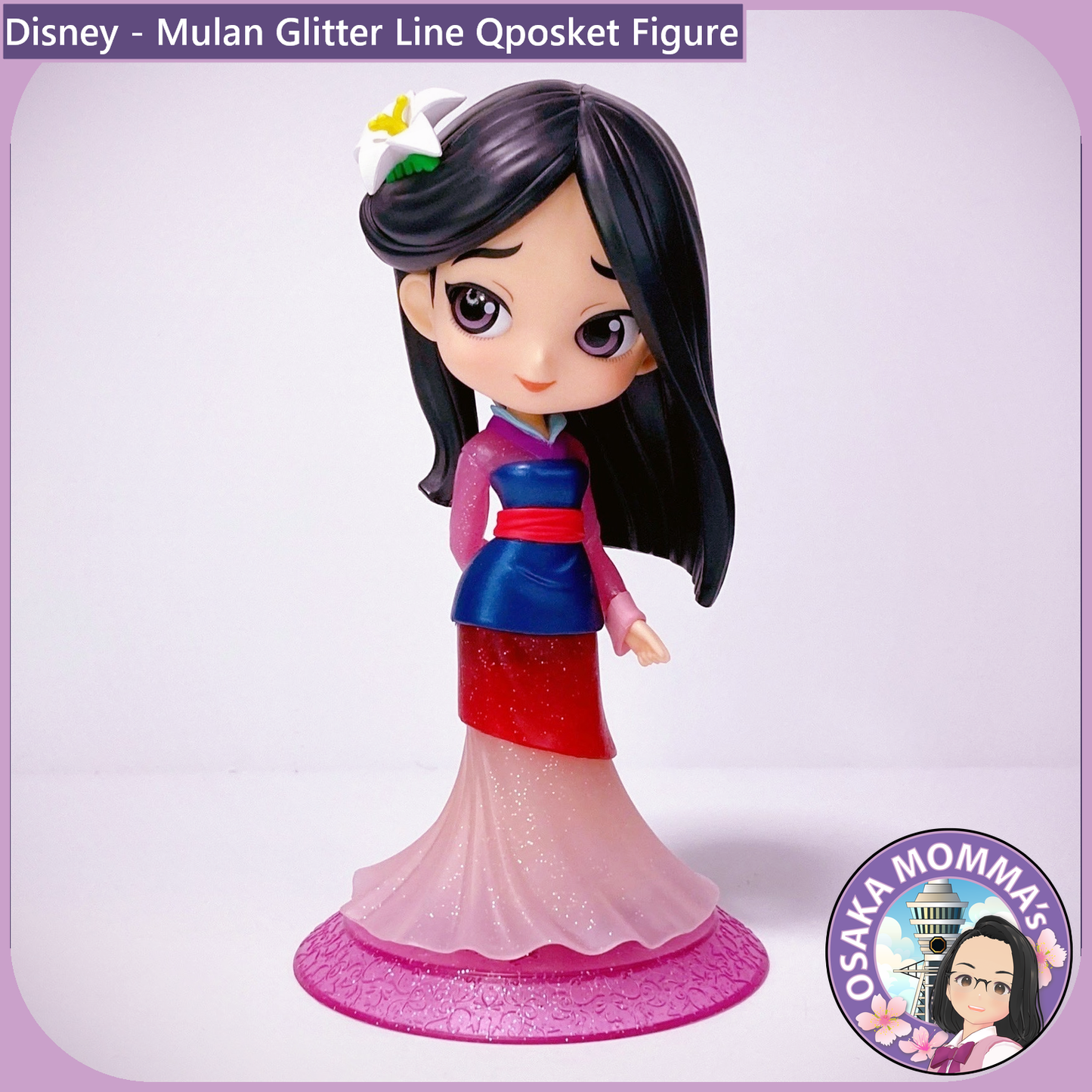 Mulan Glitter Line Qposket