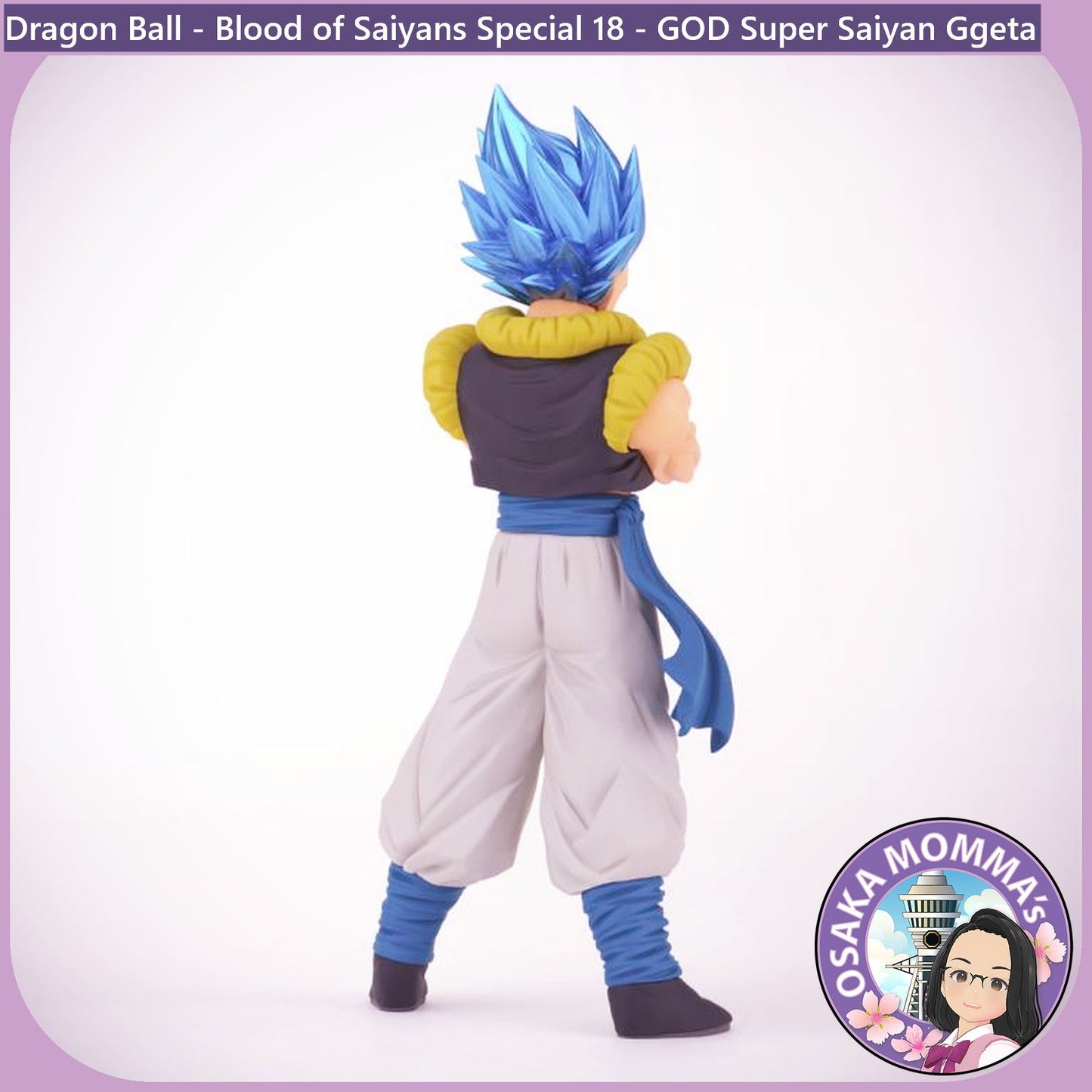 Super Saiyan GOD Super Saiyan Gogeta Blood of Saiyans Figure