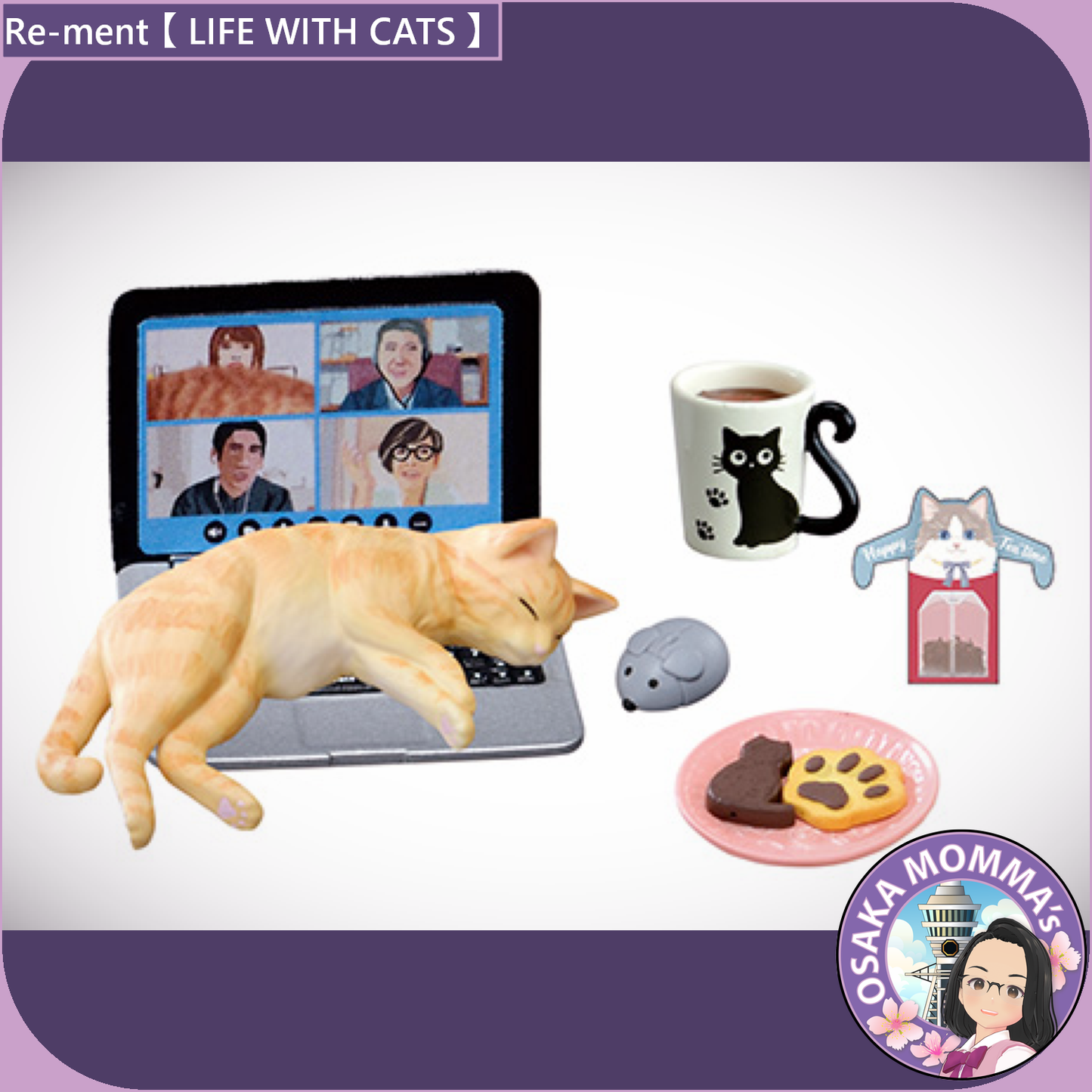 Re-ment 【 LIFE WITH CATS】