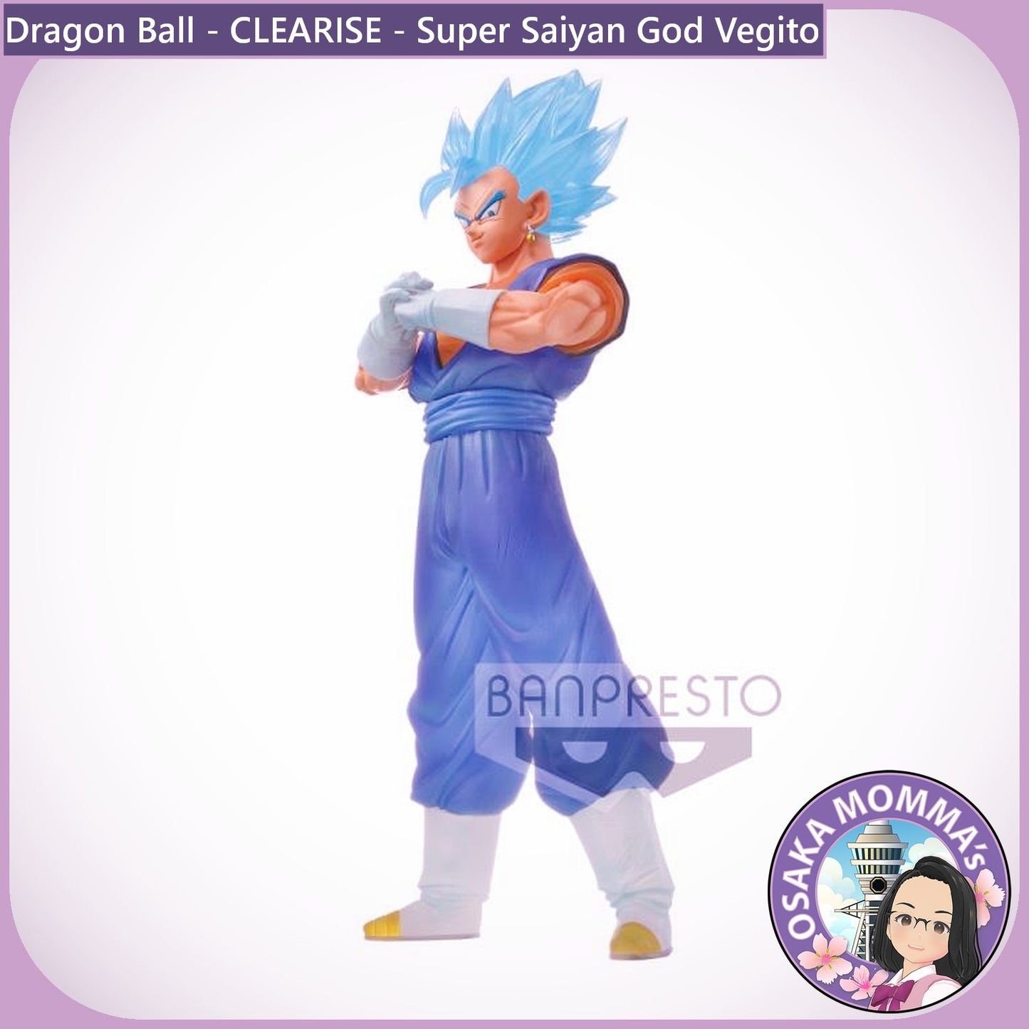 Super Saiyan GOD Super Saiyan Vegito - CLEARISE Figure