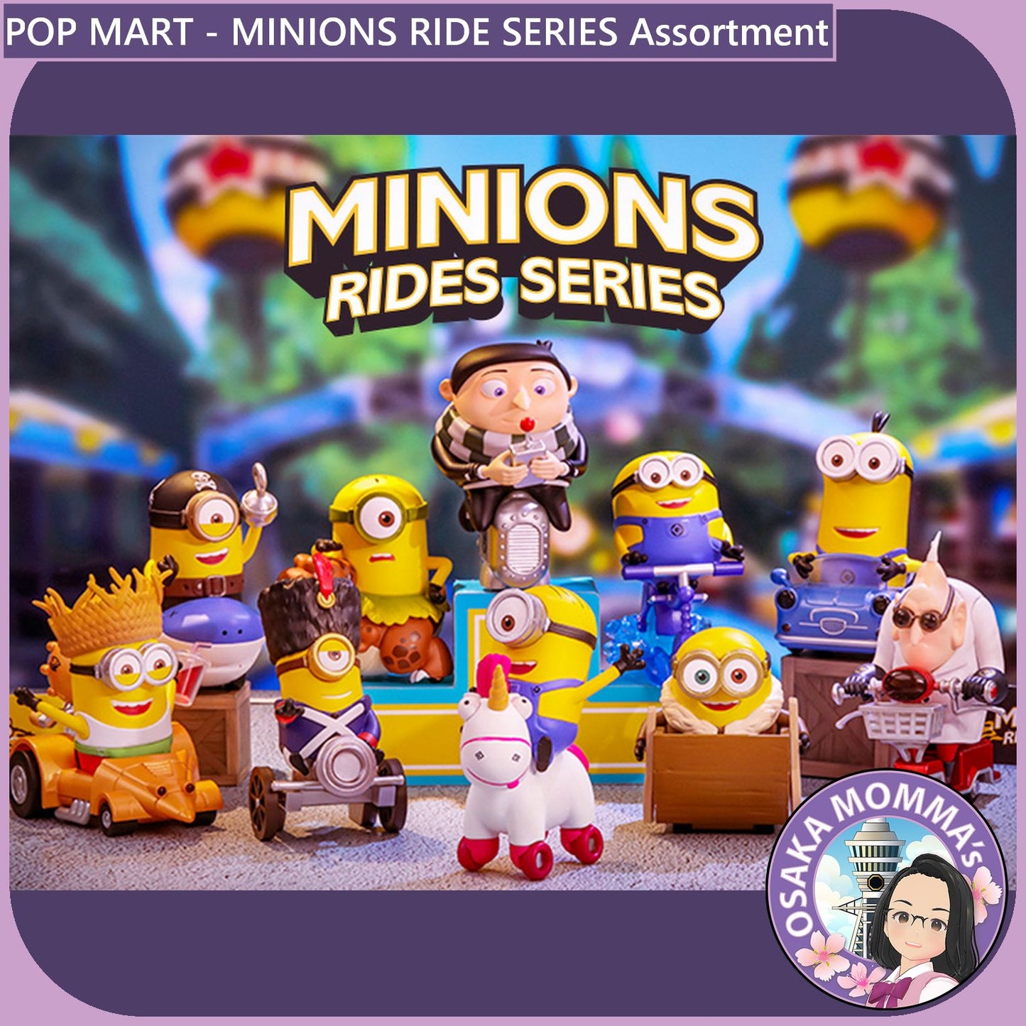 POP MART - Disney - Minions Rides Series Assortment