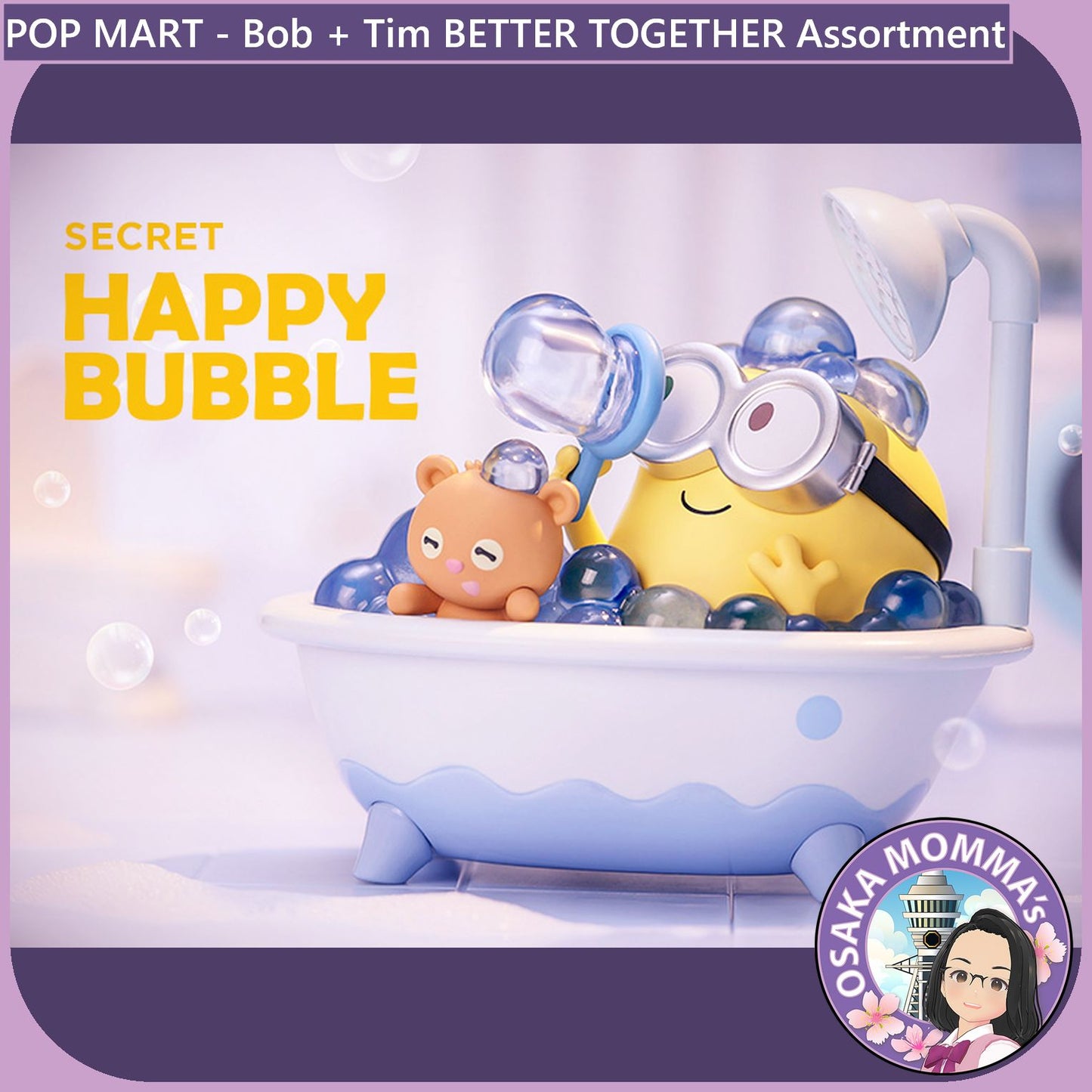 POP MART - Disney - Bob+Tim Minions Better Together Series Assortment