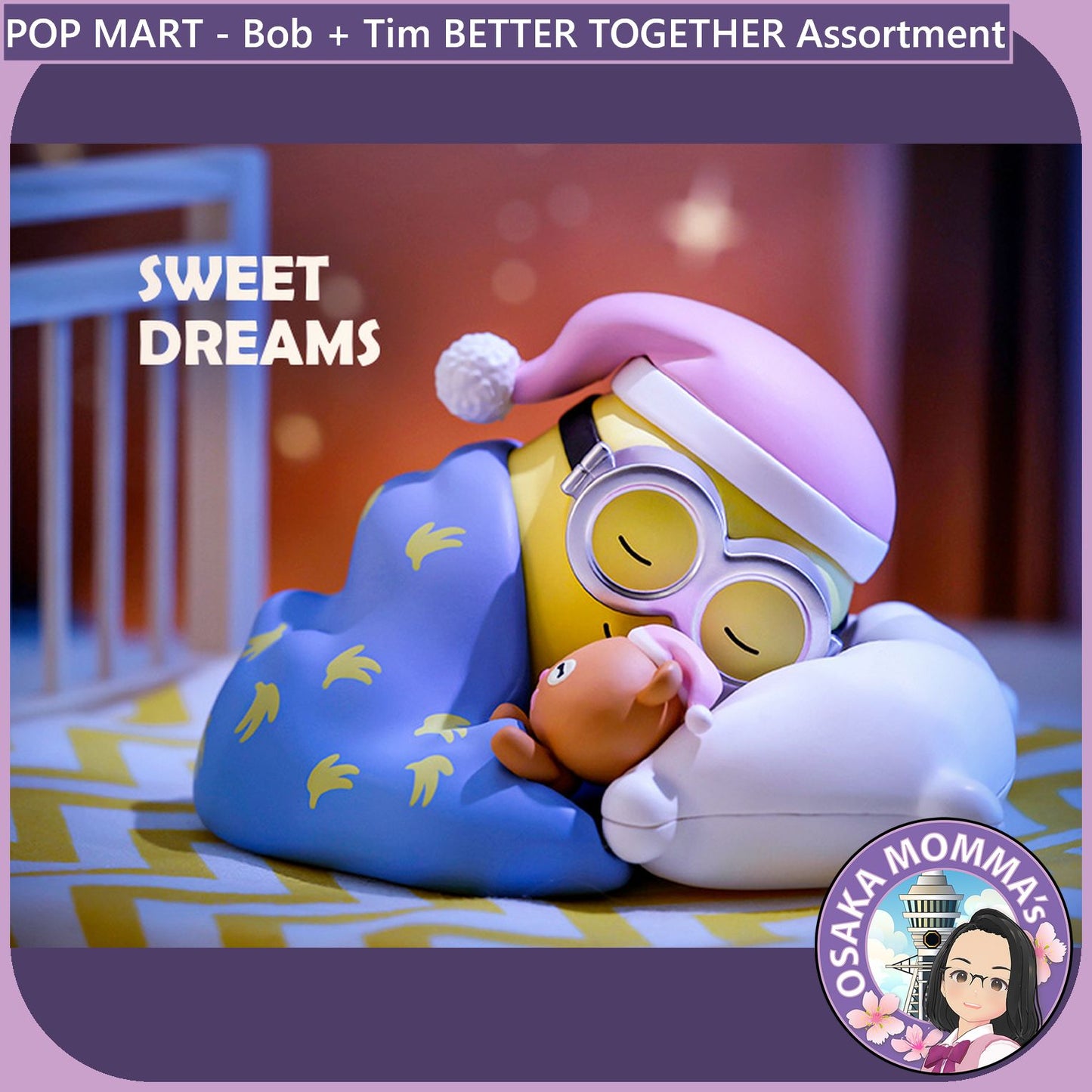 POP MART - Disney - Bob+Tim Minions Better Together Series Assortment