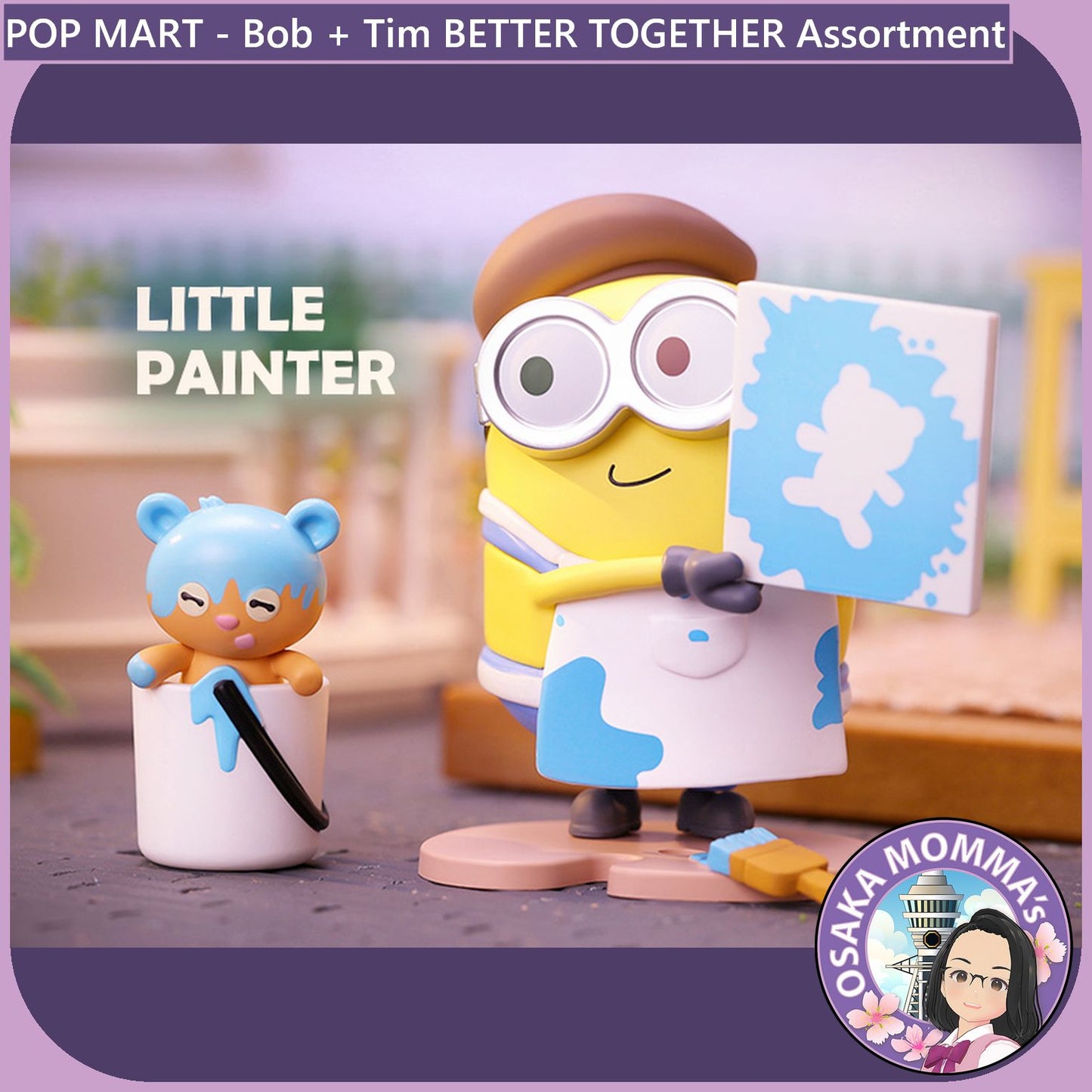 POP MART - Disney - Bob+Tim Minions Better Together Series Assortment