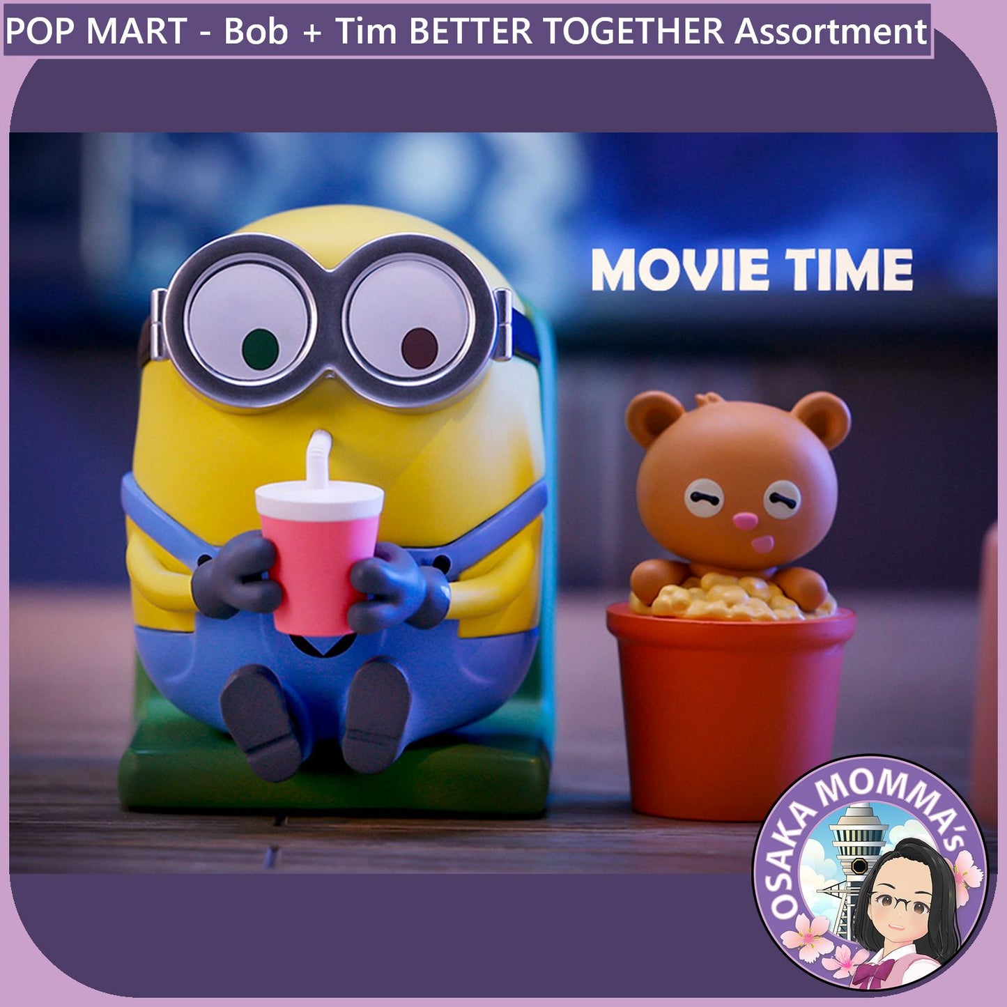 POP MART - Disney - Bob+Tim Minions Better Together Series Assortment