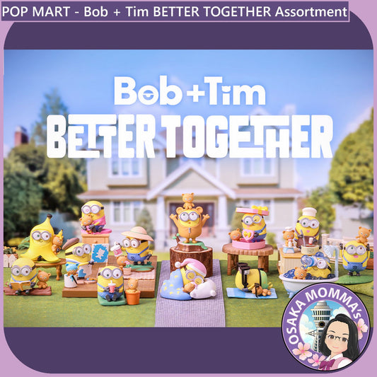 POP MART - Disney - Bob+Tim Minions Better Together Series Assortment