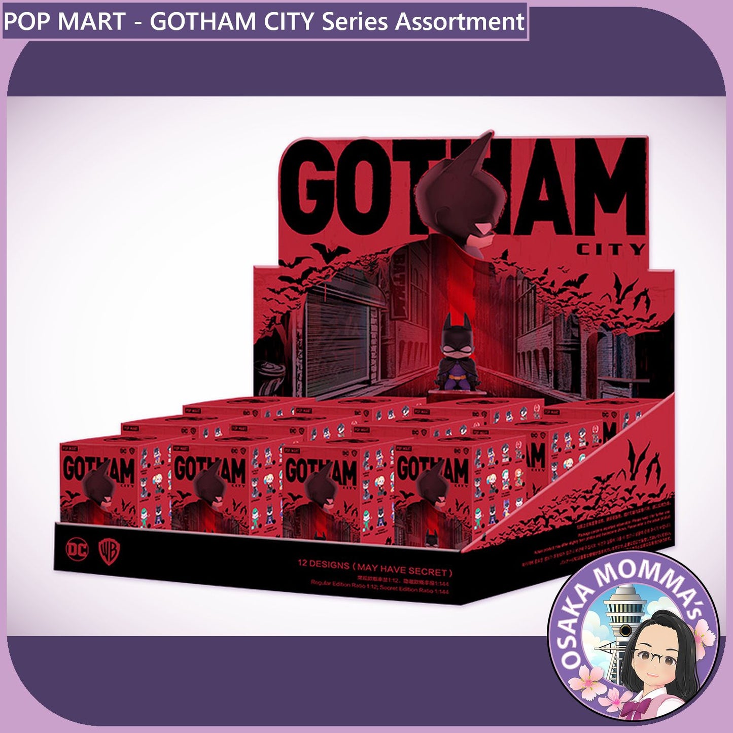 POP MART - DC GOTHAM CITY Series Assortment