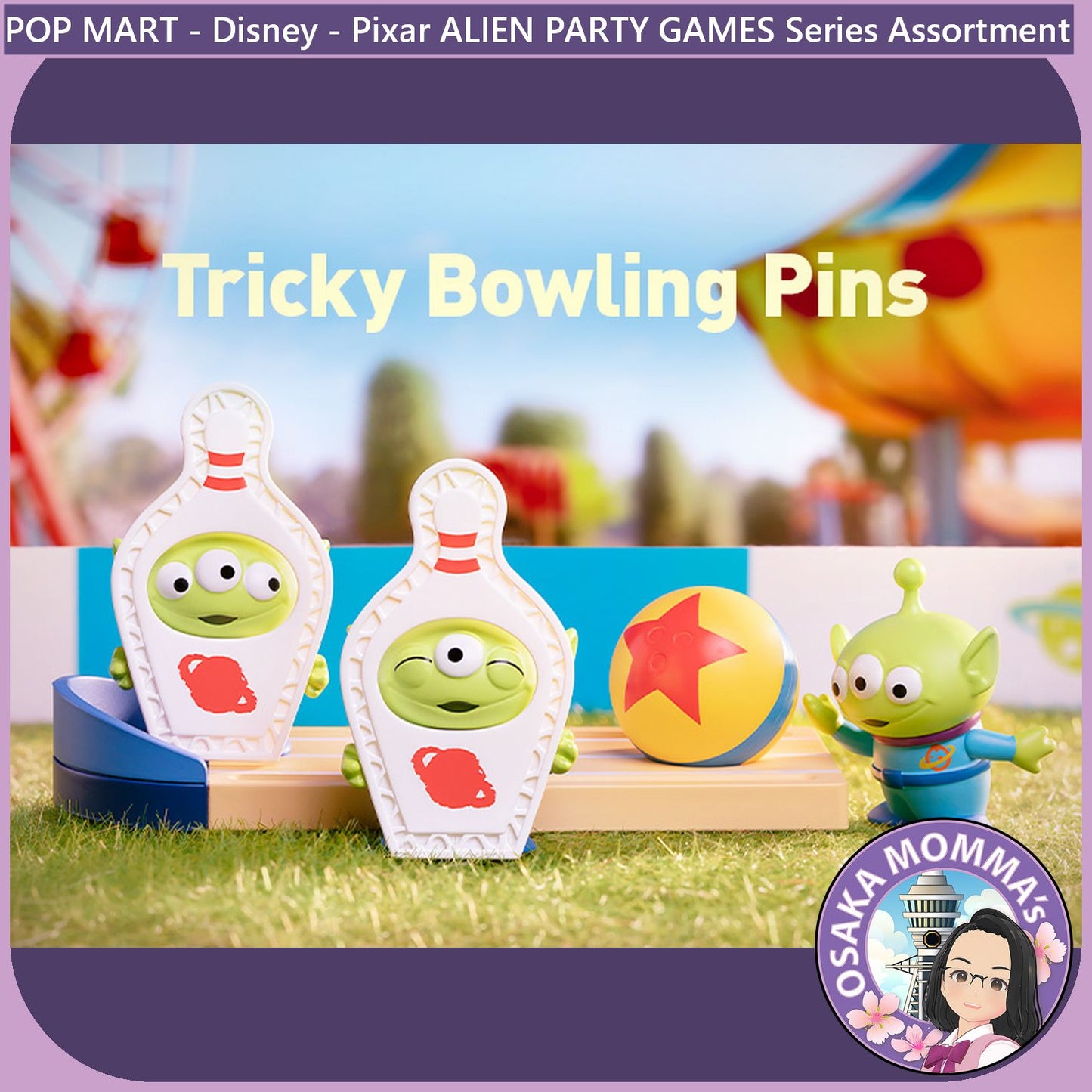 POP MART - Pixar ALIEN PARTY GAMES Series Assortment