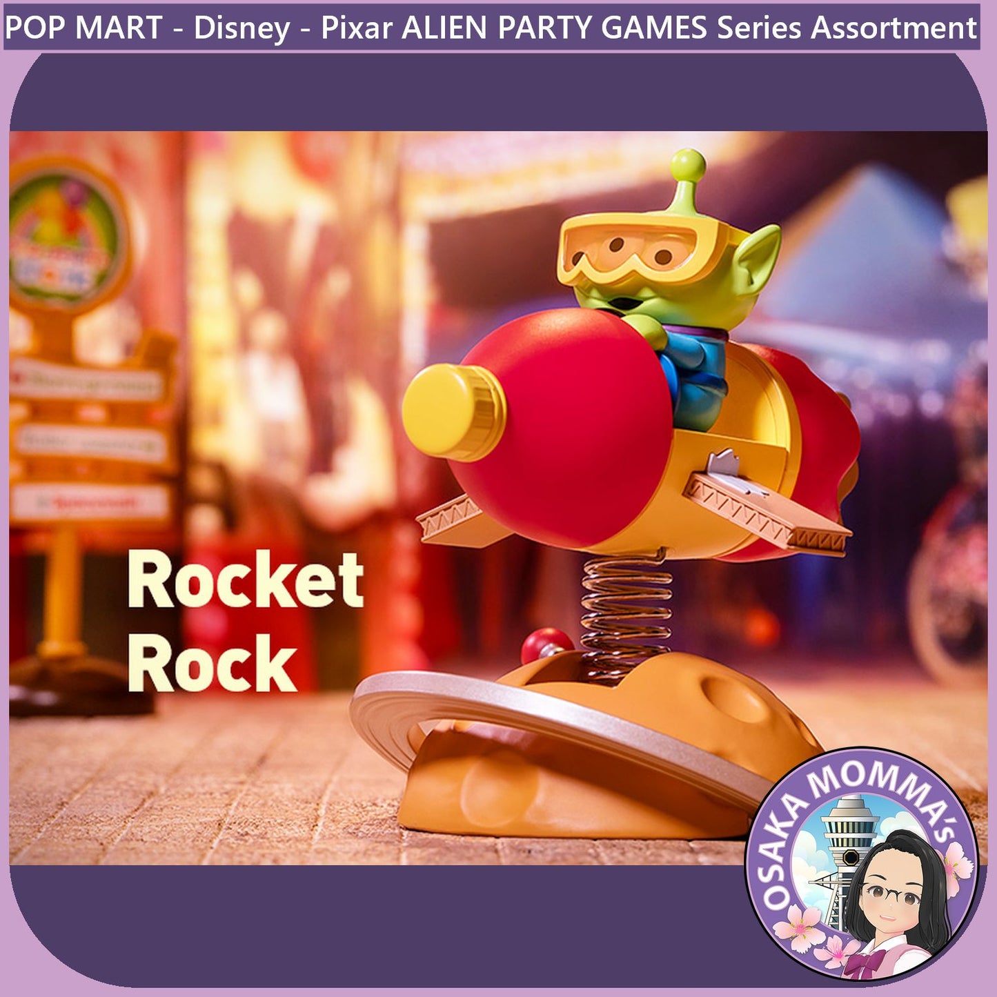 POP MART - Pixar ALIEN PARTY GAMES Series Assortment