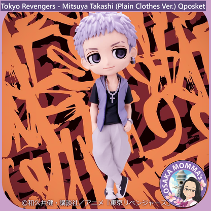 Mitsuya Takashi (Plain Clothes Ver.) Qposket Figure