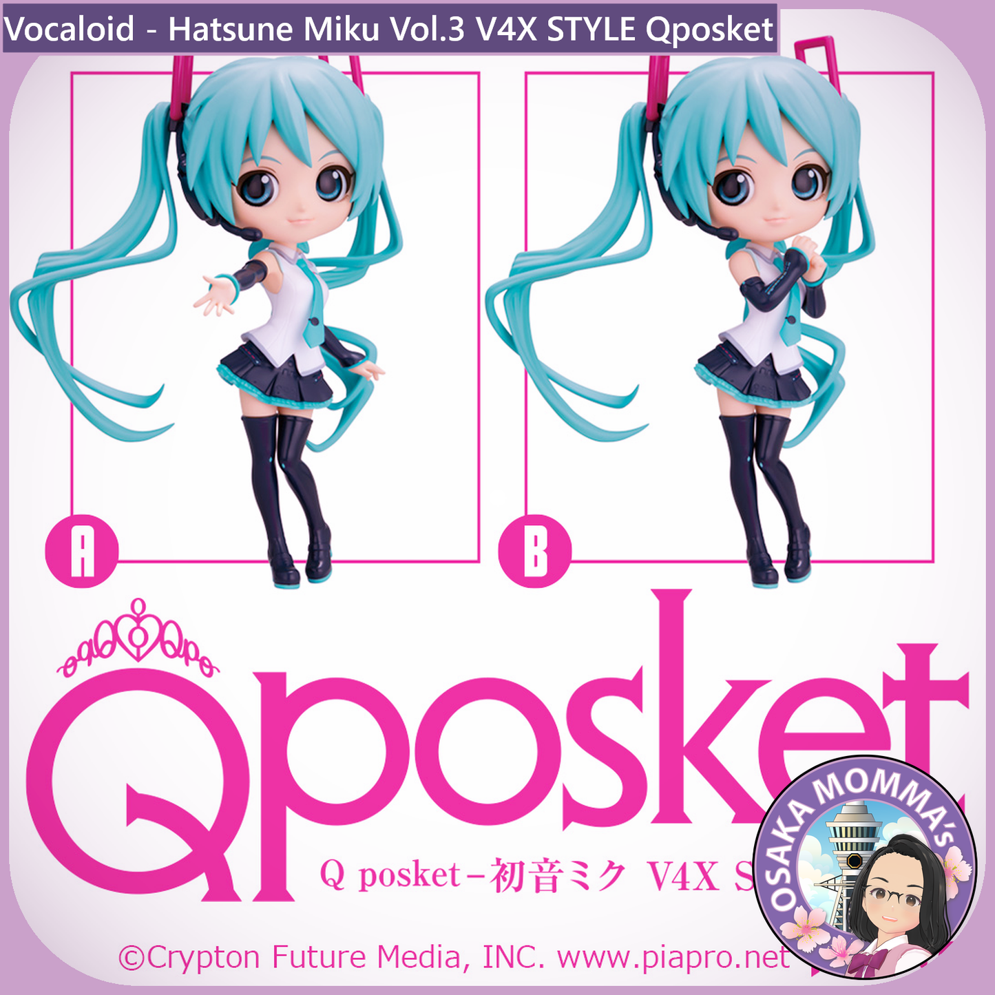 Hatsune Miku Vol.3 V4X STYLE Qposket