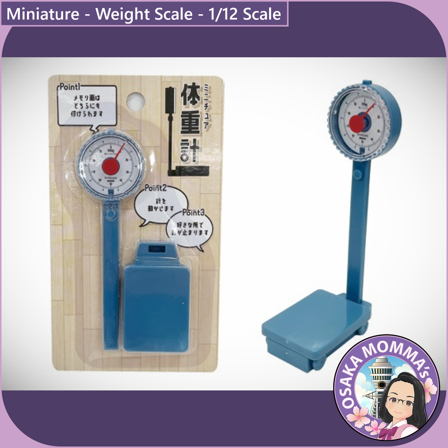 1/12 Scale Weight Scale