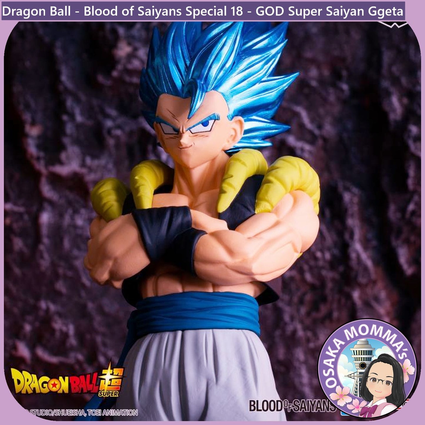 Super Saiyan GOD Super Saiyan Gogeta Blood of Saiyans Figure