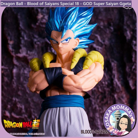 Super Saiyan GOD Super Saiyan Gogeta Blood of Saiyans Figure