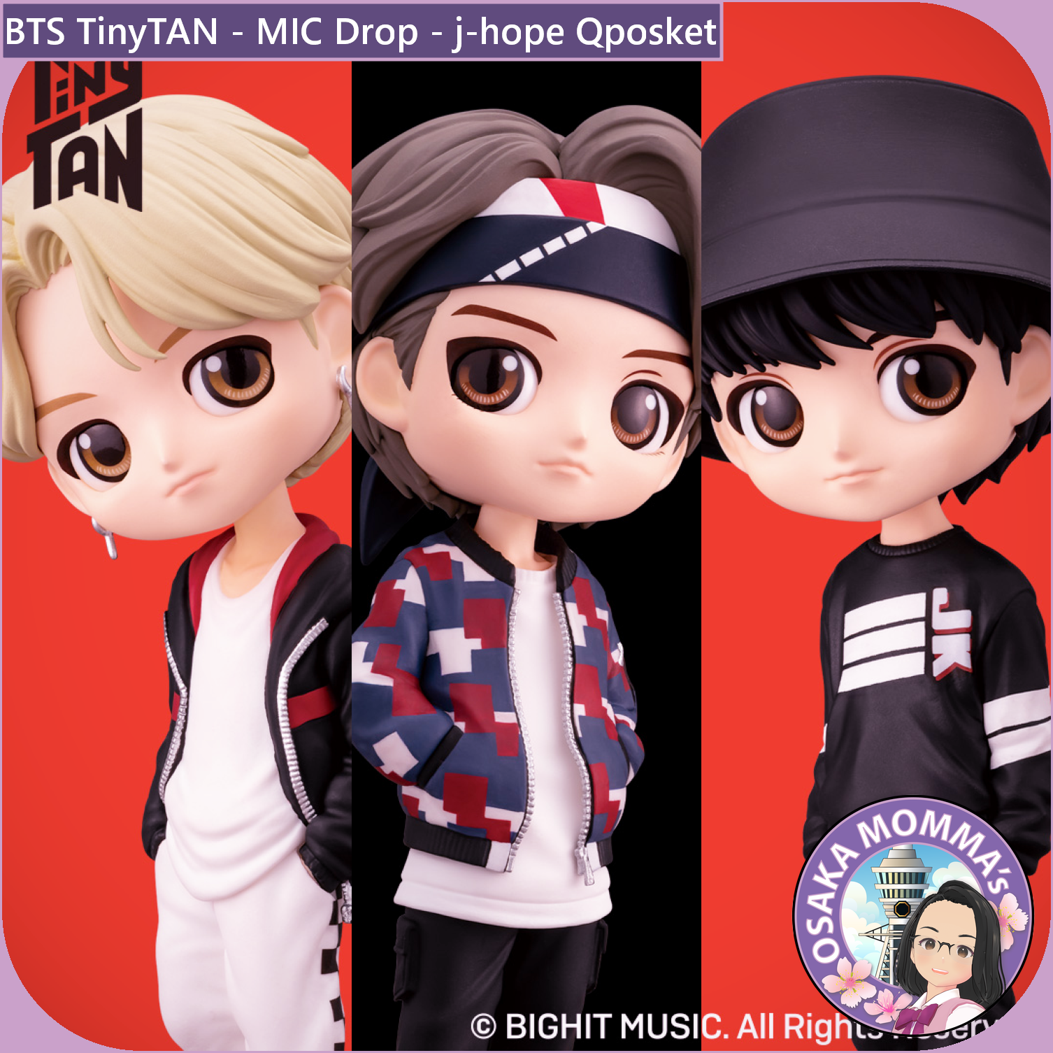 TinyTAN (MIC Drop) j-hope Qposket – Osaka Momma's Japanese Goods TinyTAN (MIC Drop) j-hope Qposket – Osaka Momma's Japanese Goods