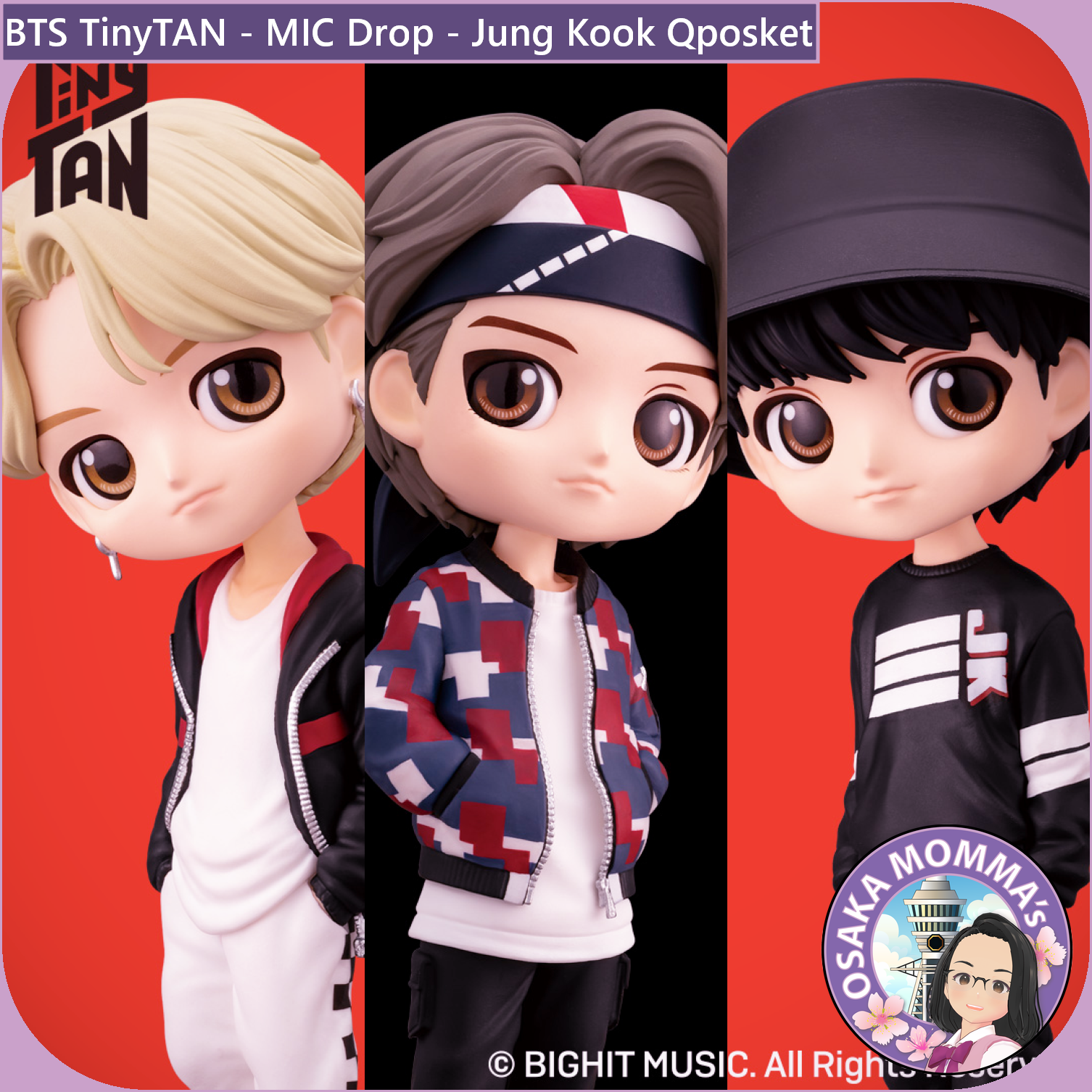 TinyTAN (MIC Drop) Jung Kook Qposket – Osaka Momma's Japanese Goods TinyTAN (MIC Drop) Jung Kook Qposket – Osaka Momma's Japanese Goods