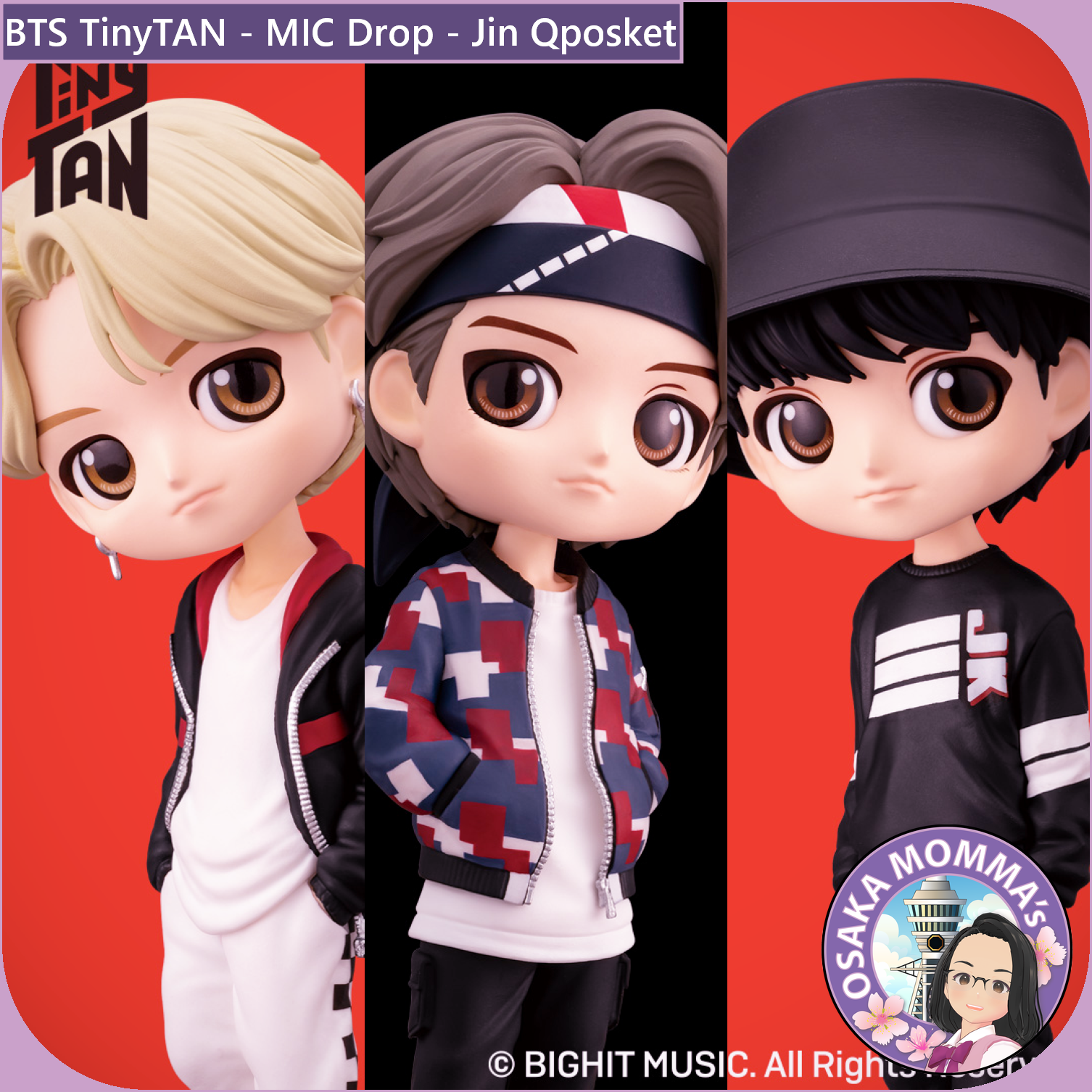 TinyTAN (MIC Drop) Jin Qposket – Osaka Momma's Japanese Goods TinyTAN (MIC Drop) Jin Qposket – Osaka Momma's Japanese Goods