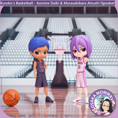 Aomine Daiki & Murasakibara Atsushi Qposket