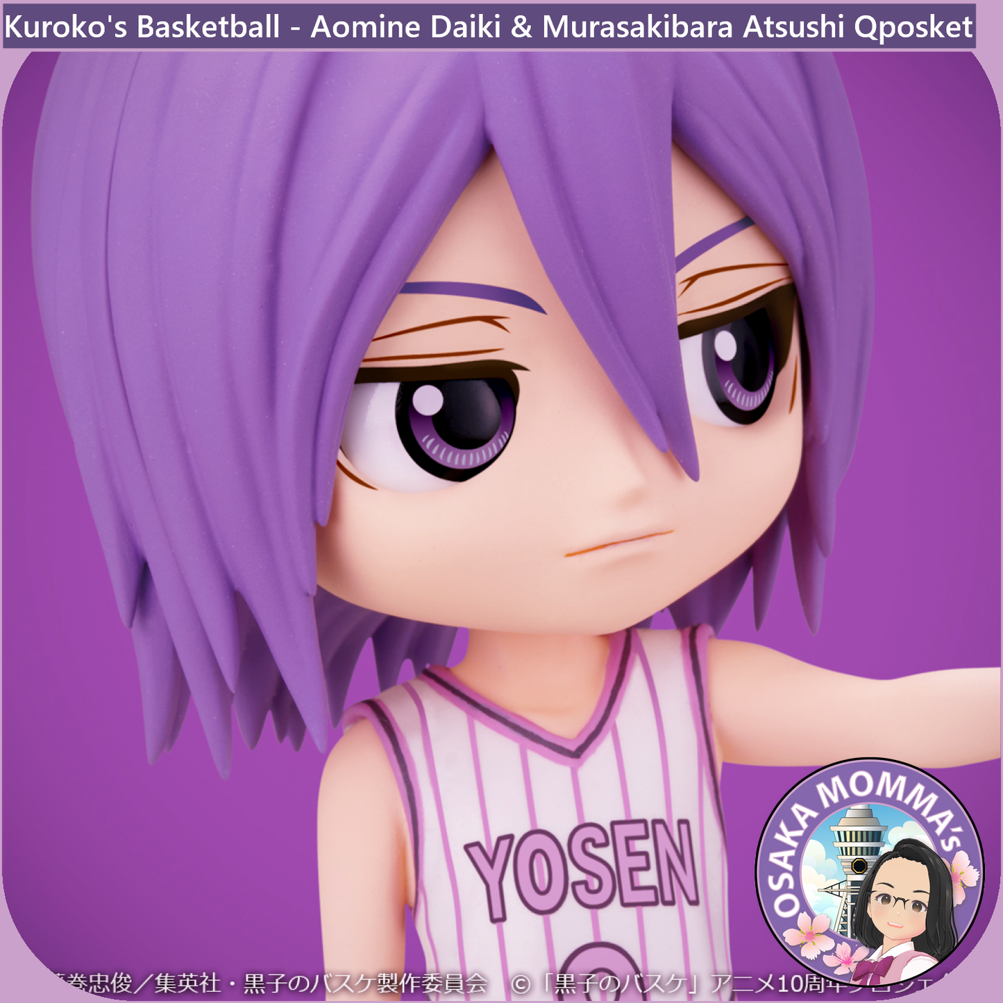 Aomine Daiki & Murasakibara Atsushi Qposket