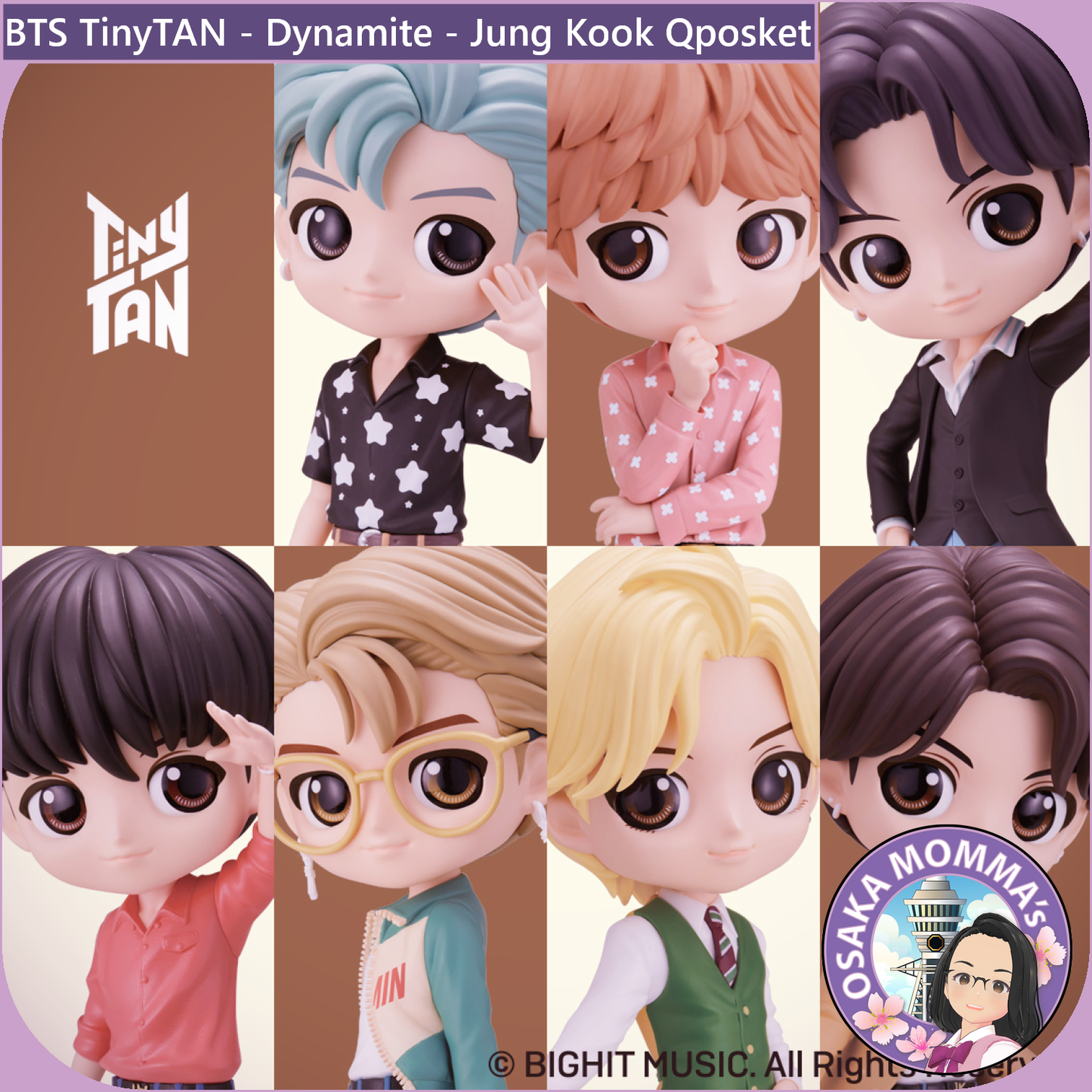 TinyTAN (Dynamite) Jung Kook Qposket