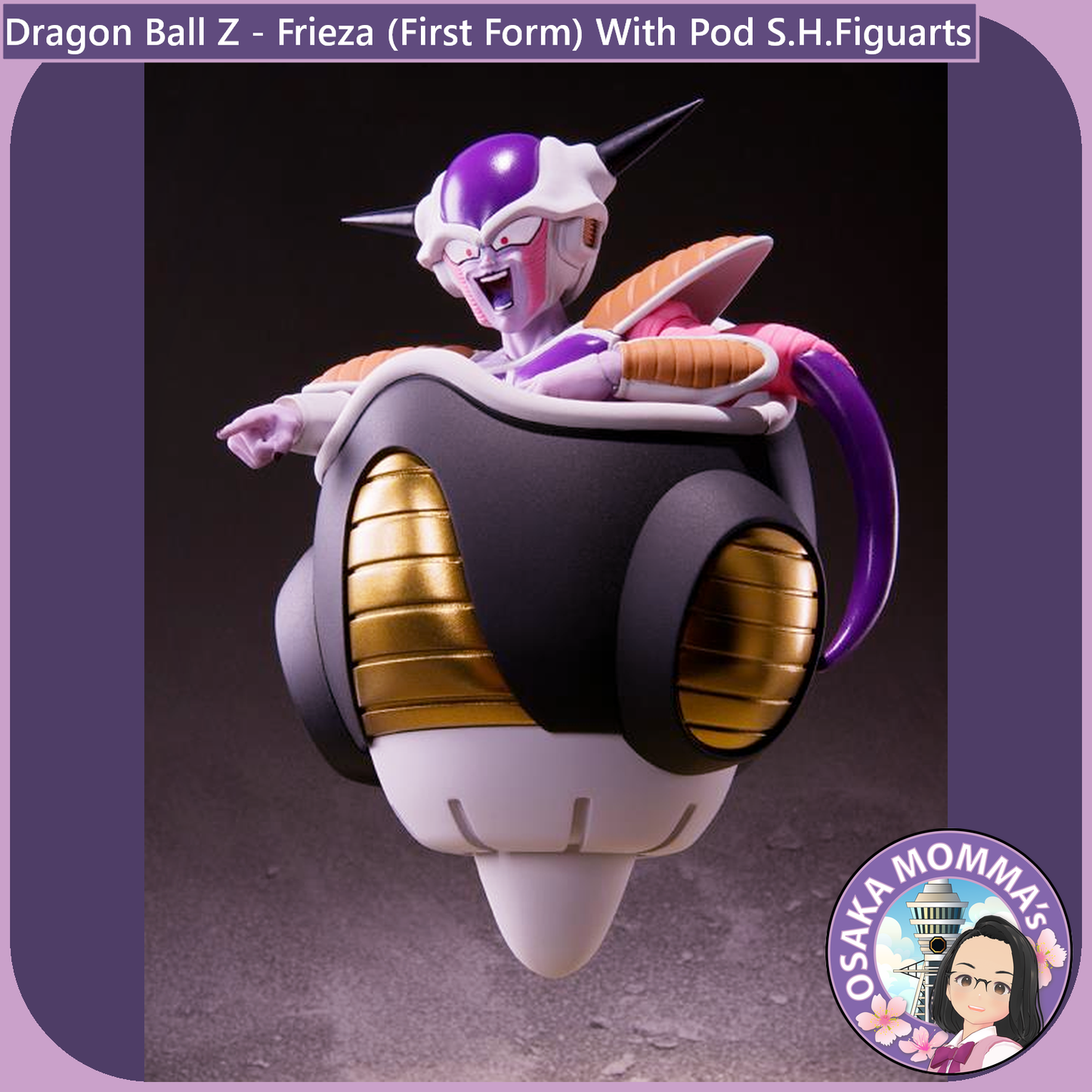 Frieza First Form & Frieza Pod - S.H.Figuarts