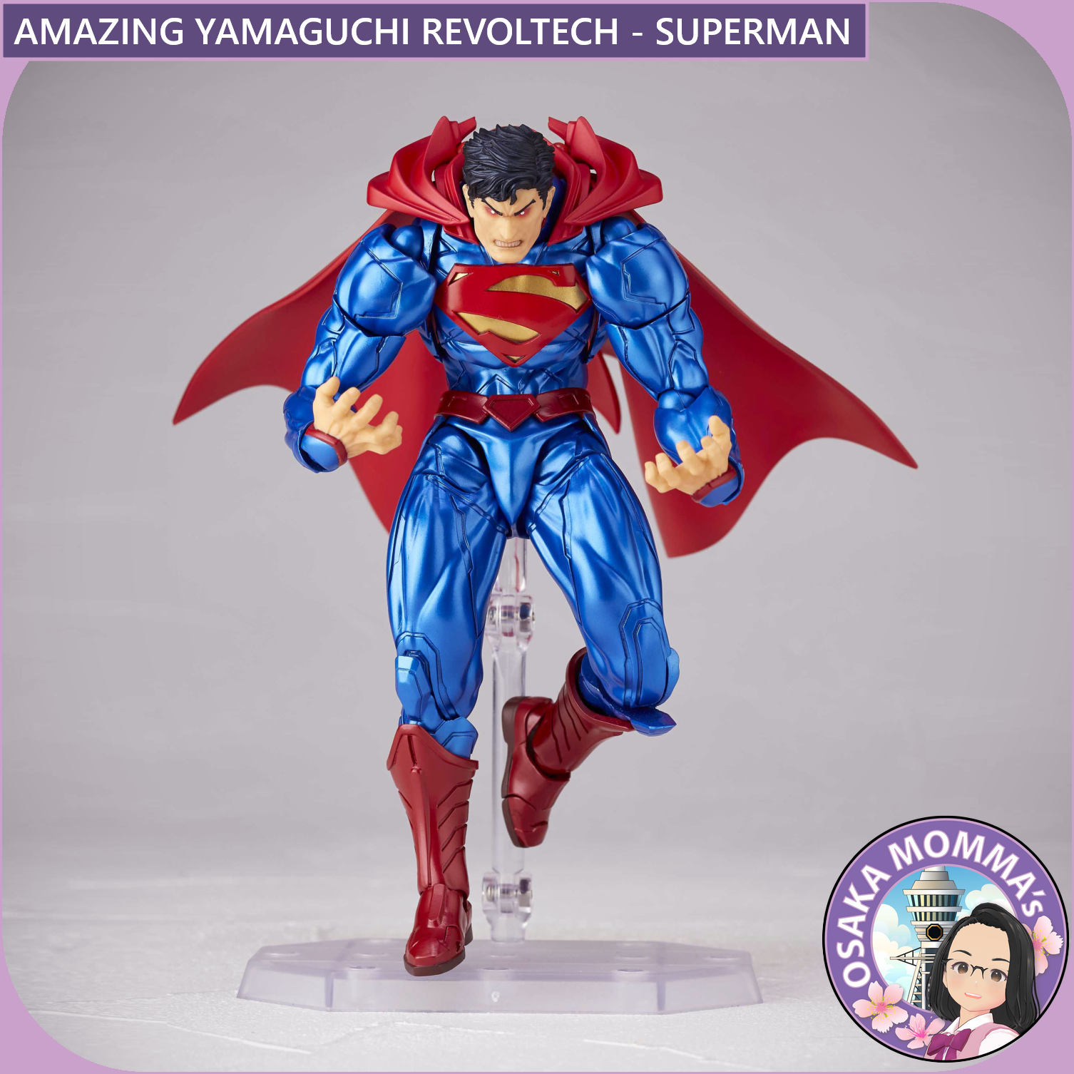 Amazing Yamaguchi Revoltech - Superman – Osaka Momma's Japanese Goods Amazing Yamaguchi Revoltech - Superman – Osaka Momma's Japanese Goods