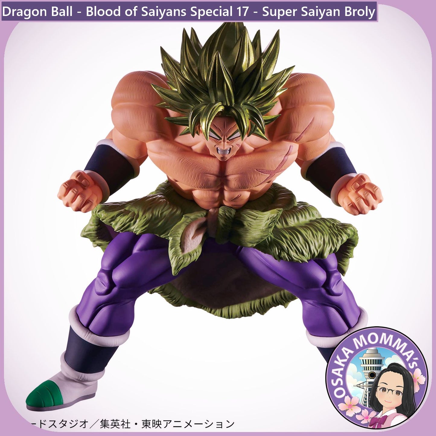 Super Saiyan Broly Blood of Saiyans Figure