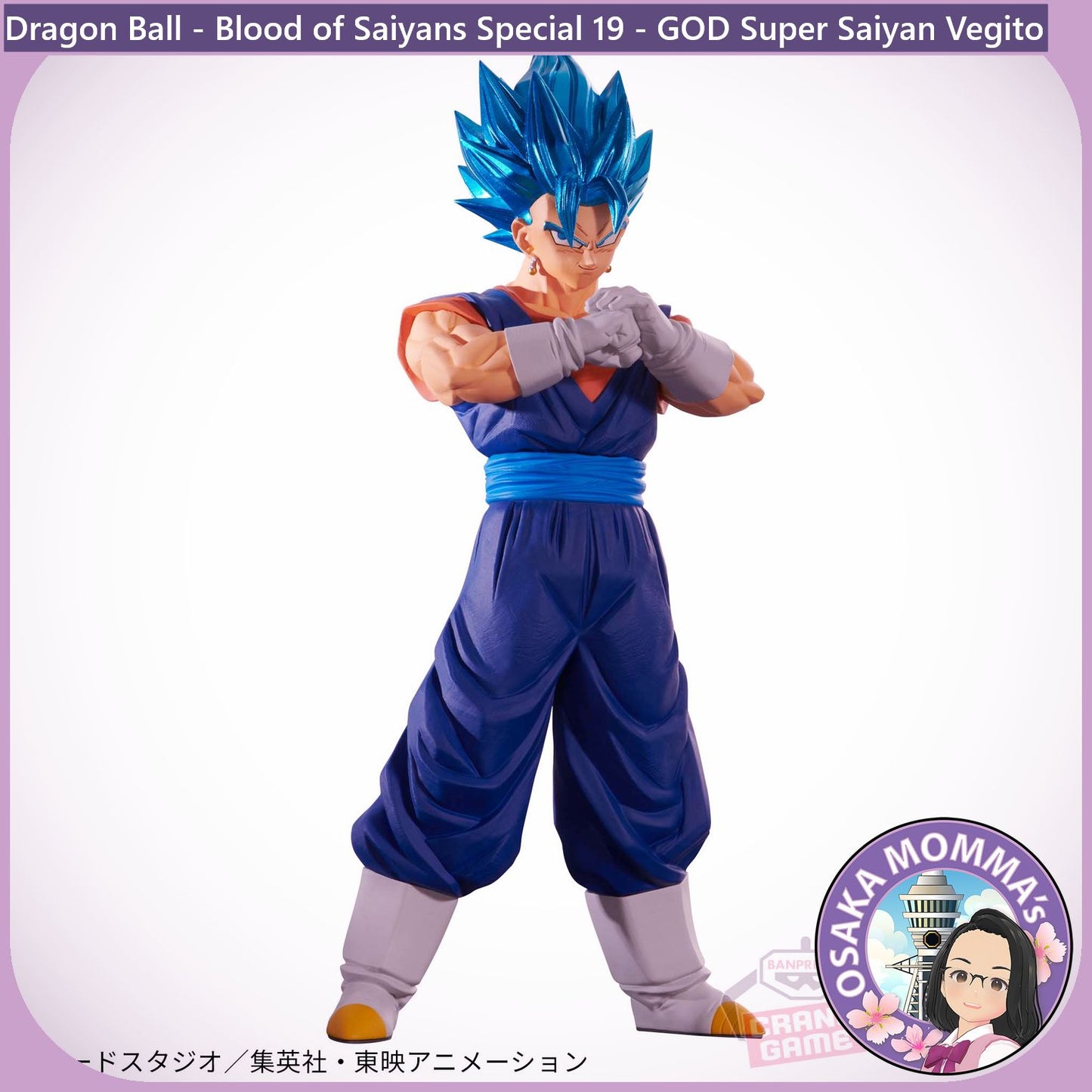 Super Saiyan GOD Super Saiyan Vegito Blood of Saiyans Figure