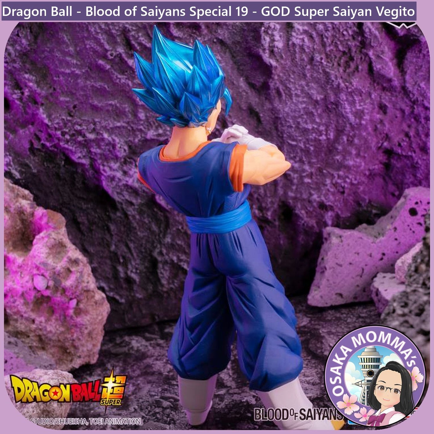 Super Saiyan GOD Super Saiyan Vegito Blood of Saiyans Figure