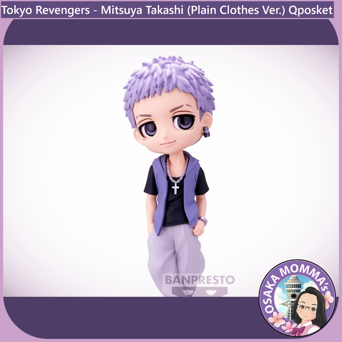 Mitsuya Takashi (Plain Clothes Ver.) Qposket Figure