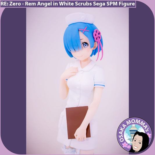 Rem Angel in White Scrubs Sega SPM Figure