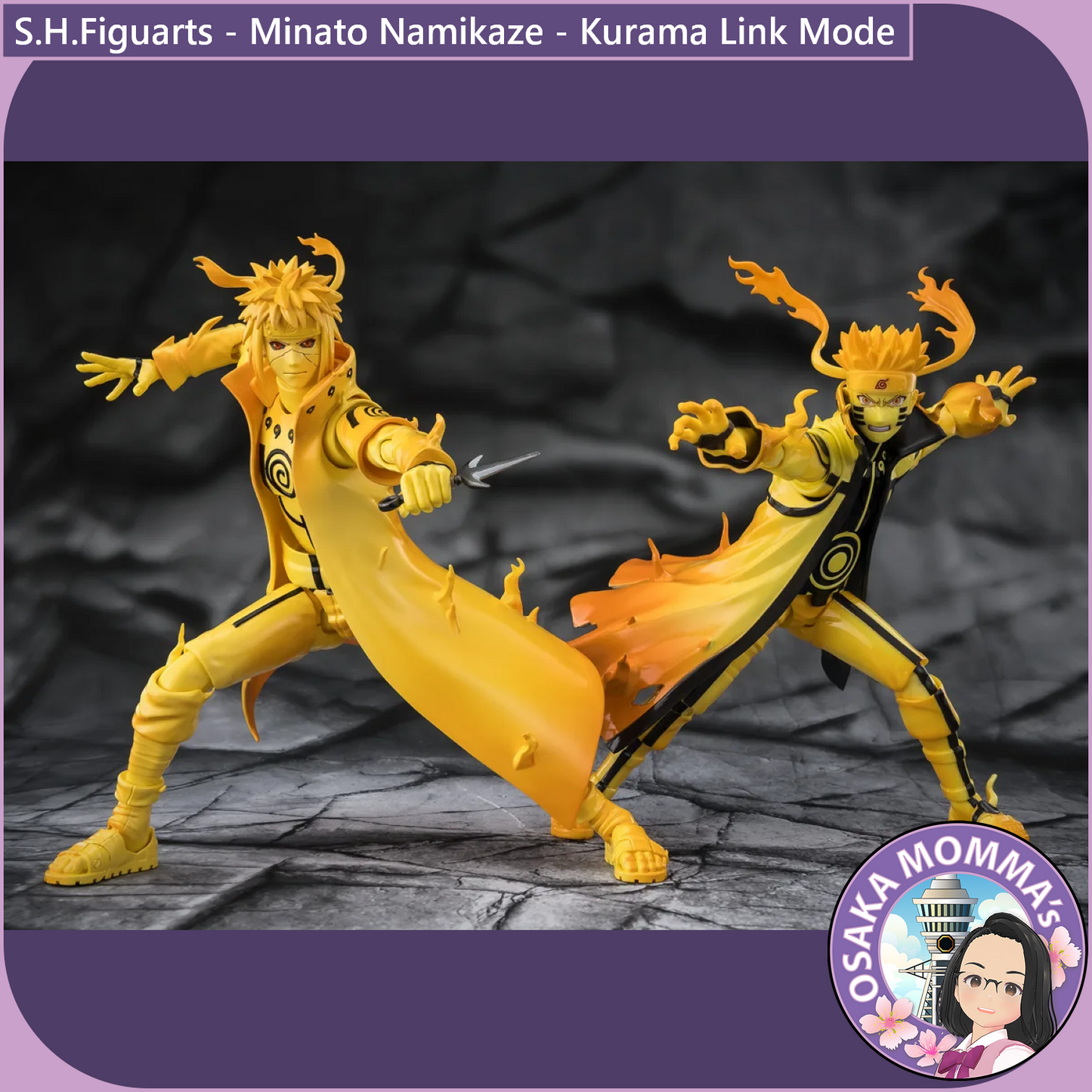 S.H.Figuarts - MINATO NAMIKAZE [Kurama Link Mode]【Feb.2027】