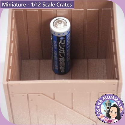 1/12 Scale Crates【Normal】