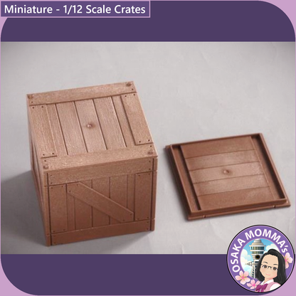 1/12 Scale Crates【Normal】