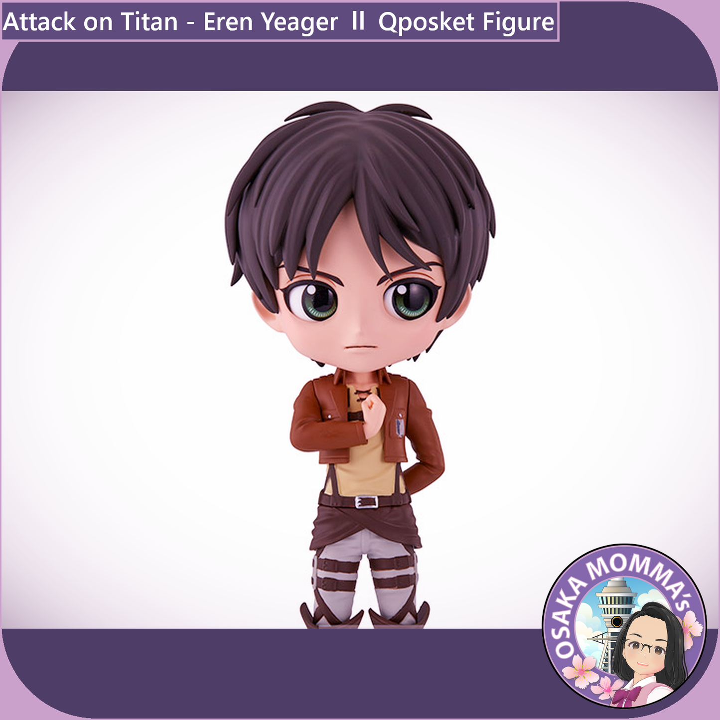 Eren Yeager Vol.2 Qposket Figure