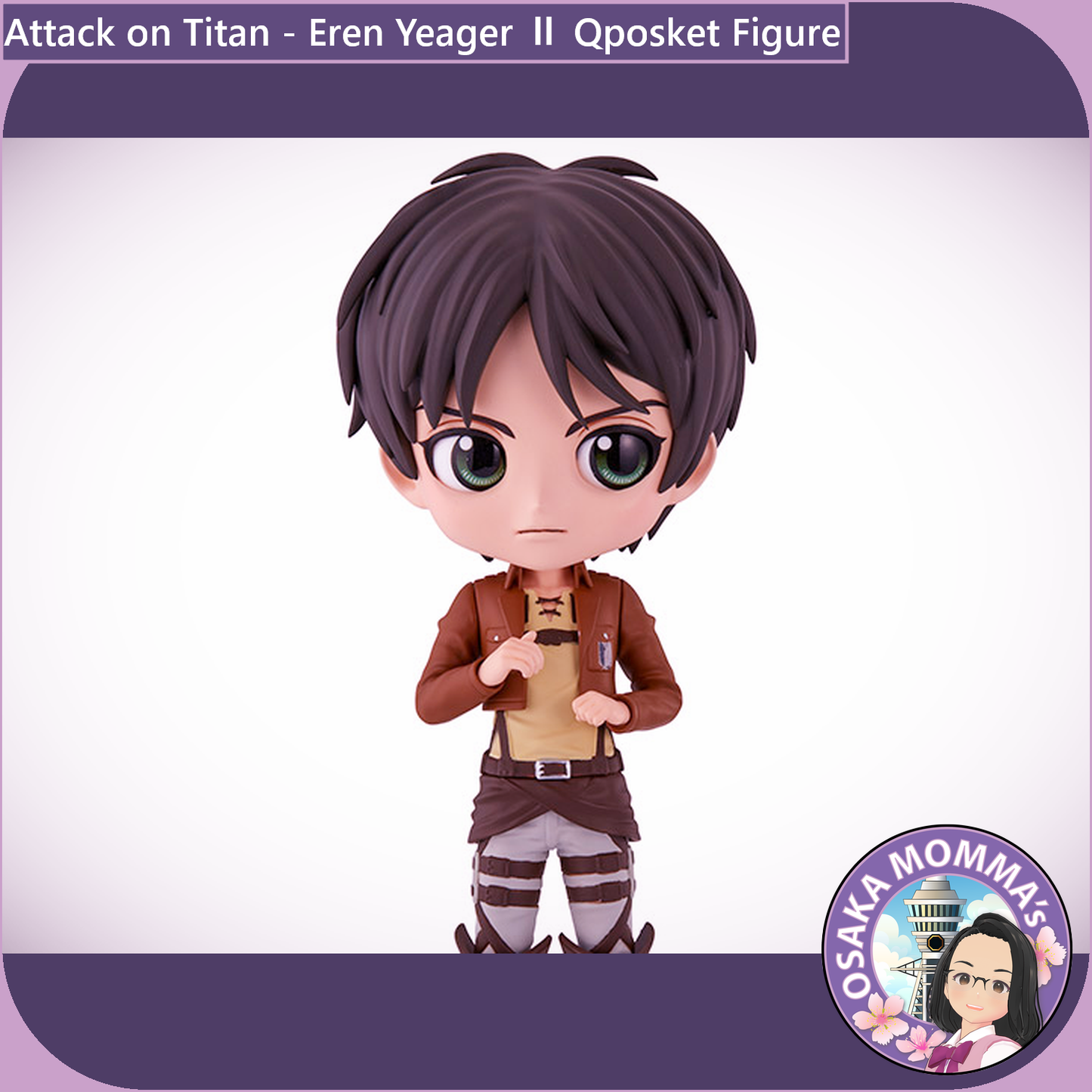 Eren Yeager Vol.2 Qposket Figure