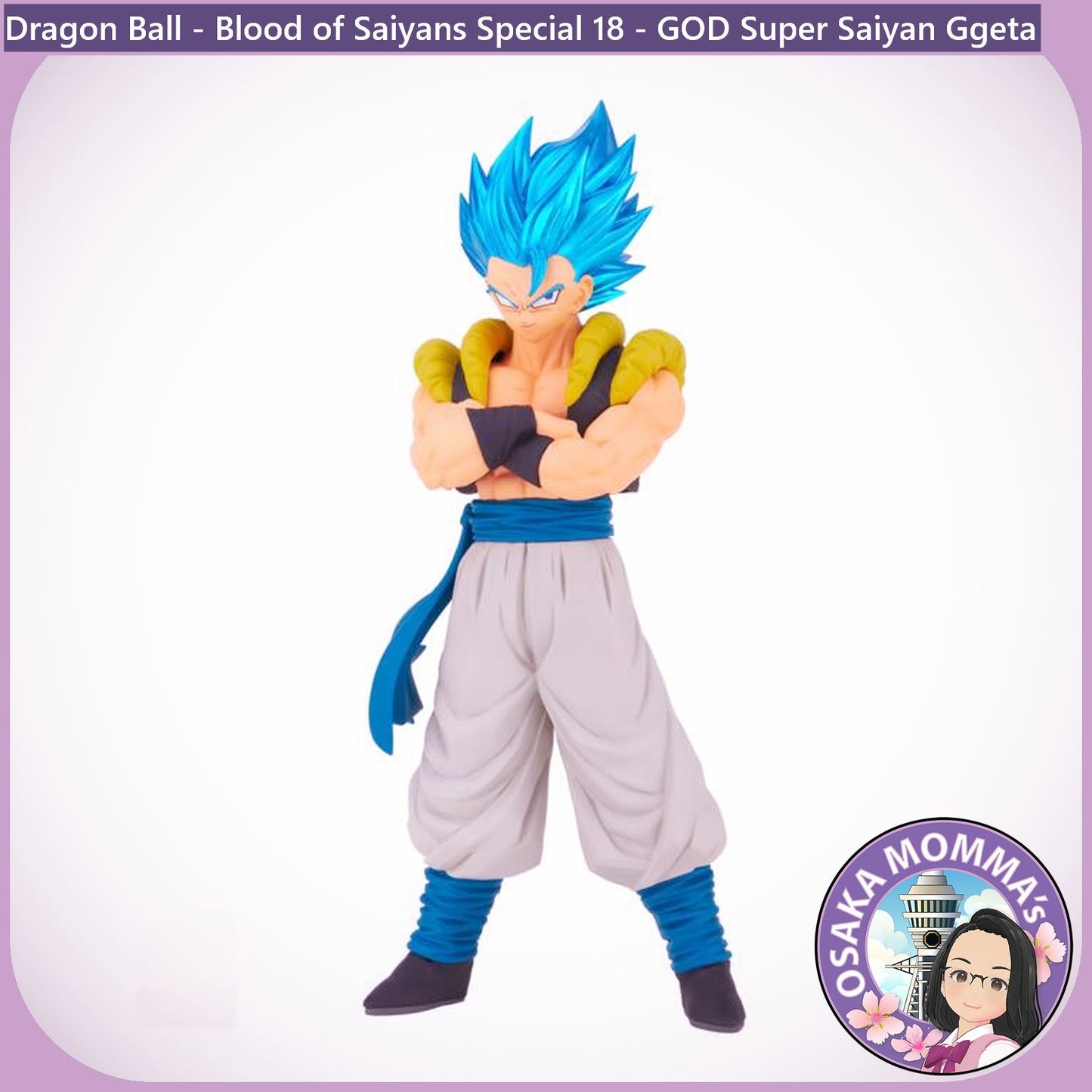 Super Saiyan GOD Super Saiyan Gogeta Blood of Saiyans Figure