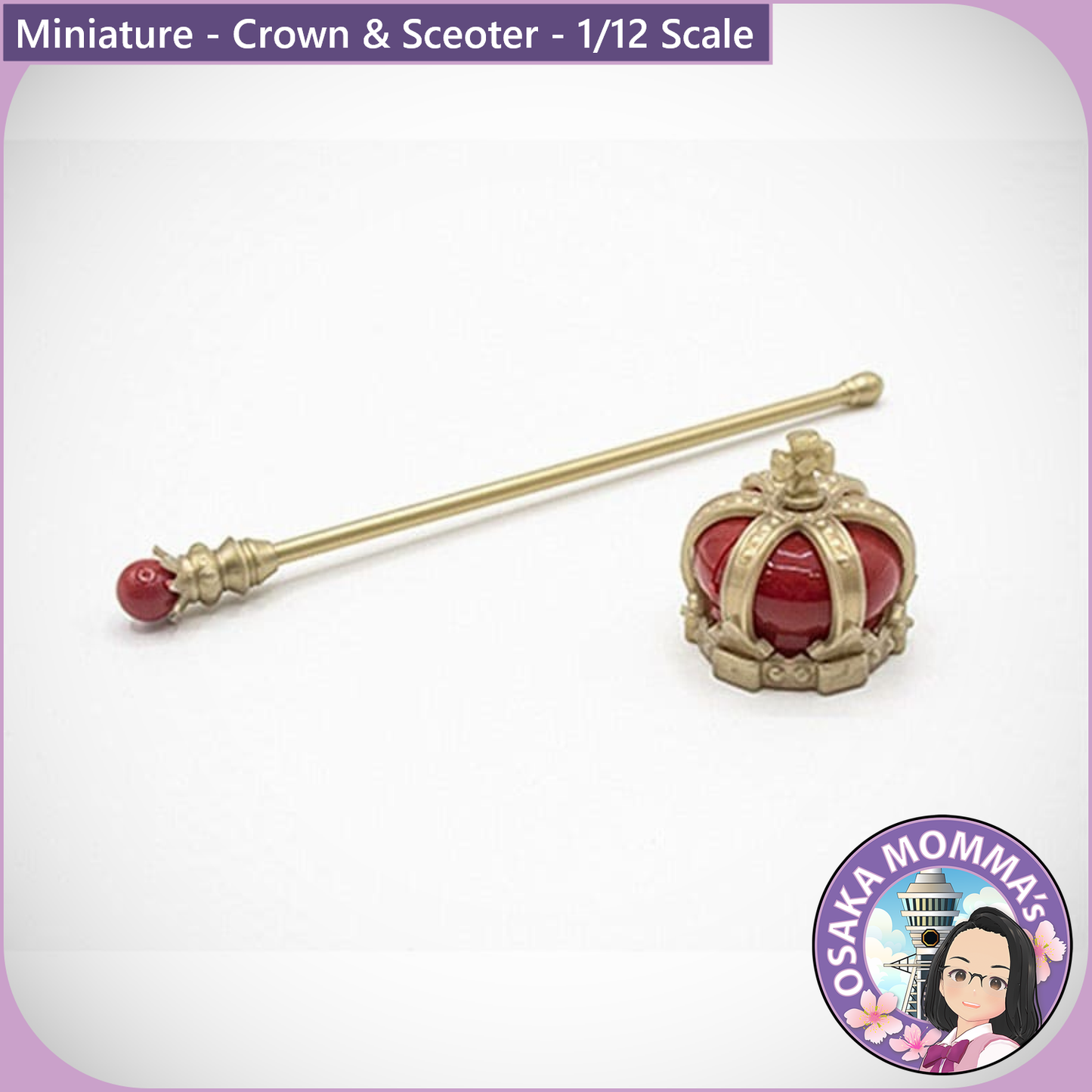 1/12 Scale Crown & Sceoter