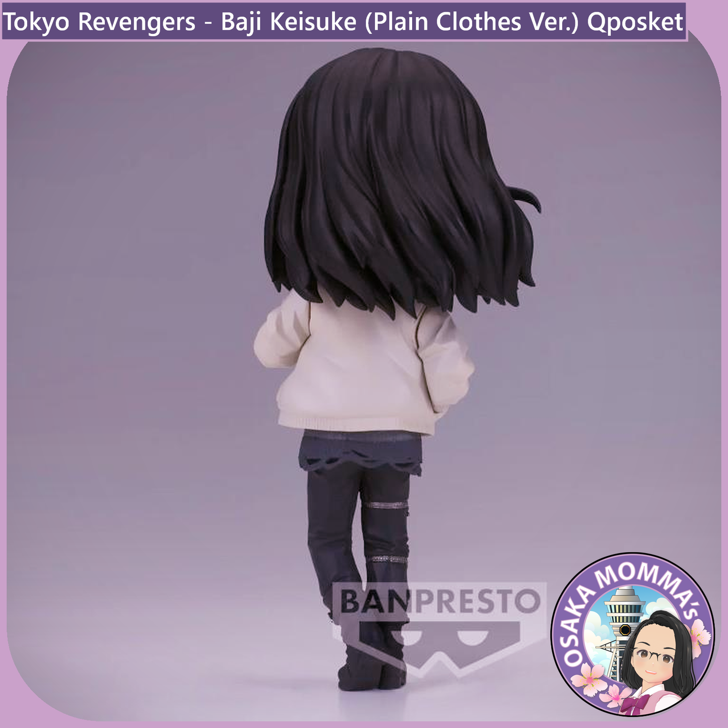 Baji Keisuke (Plain Clothes Ver.) Qposket Figure