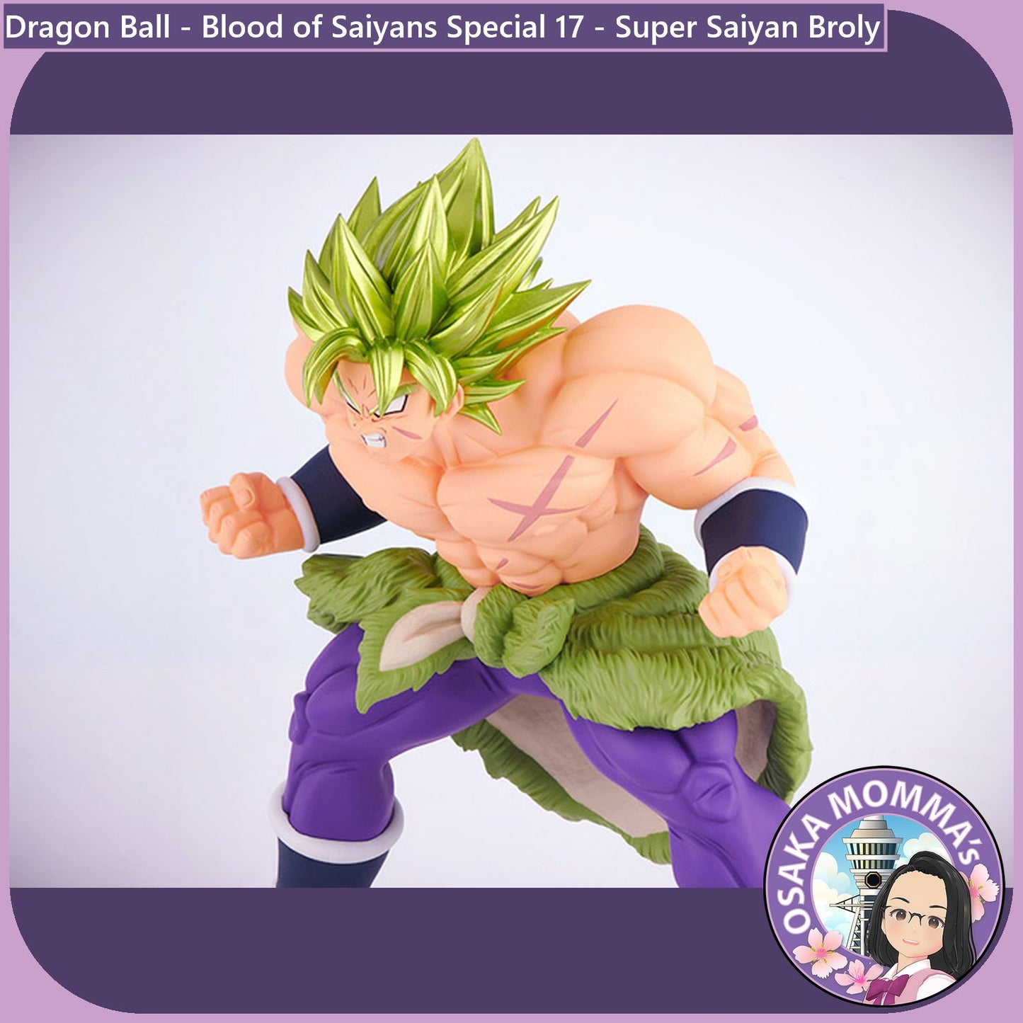 Super Saiyan Broly Blood of Saiyans Figure