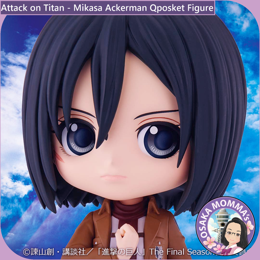 Mikasa Ackerman Qposket Figure